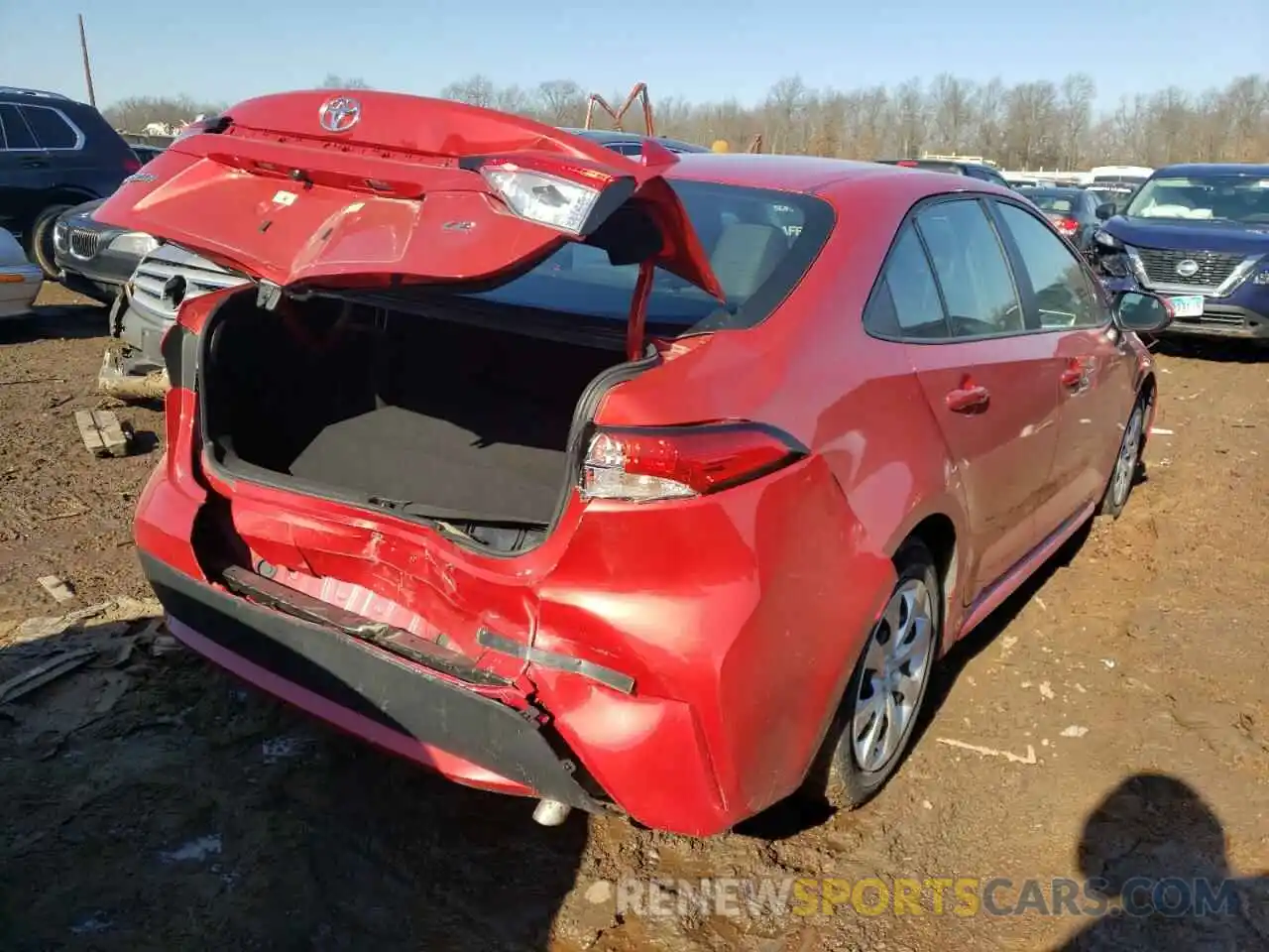 9 Photograph of a damaged car 5YFEPRAE4LP097326 TOYOTA COROLLA 2020