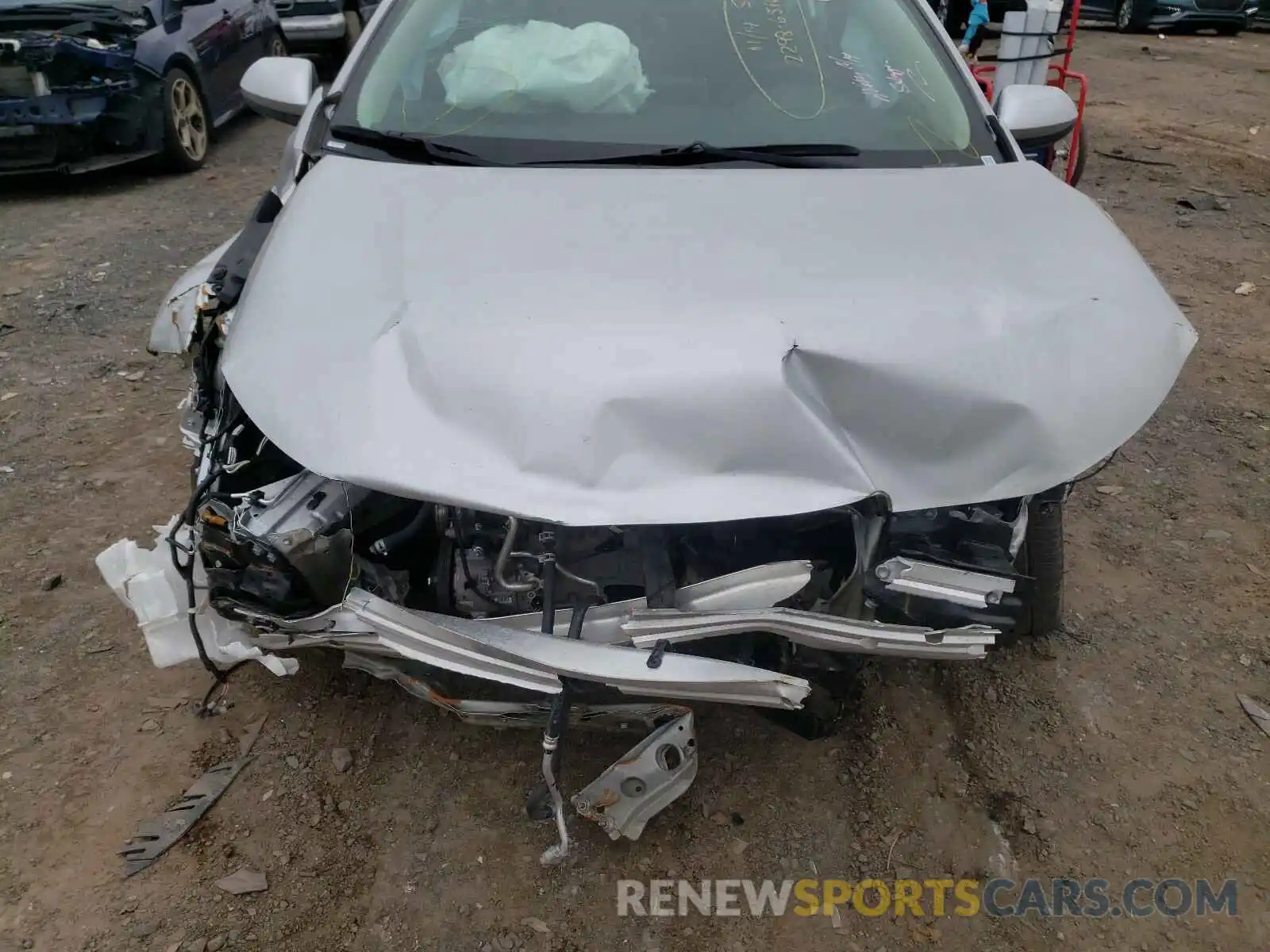 9 Фотография поврежденного автомобиля 5YFEPRAE4LP097388 TOYOTA COROLLA 2020