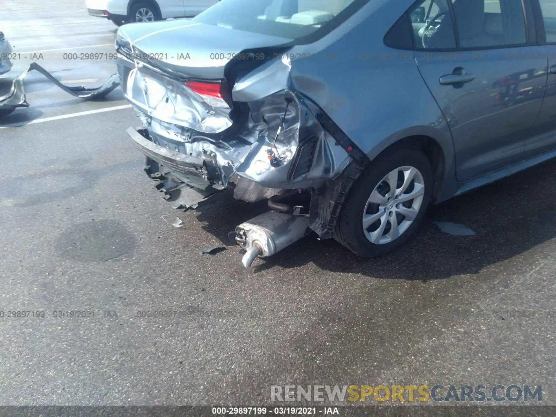 6 Photograph of a damaged car 5YFEPRAE4LP098542 TOYOTA COROLLA 2020