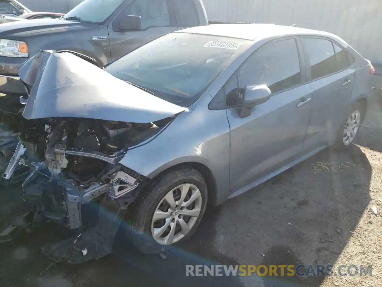 2 Photograph of a damaged car 5YFEPRAE4LP099531 TOYOTA COROLLA 2020