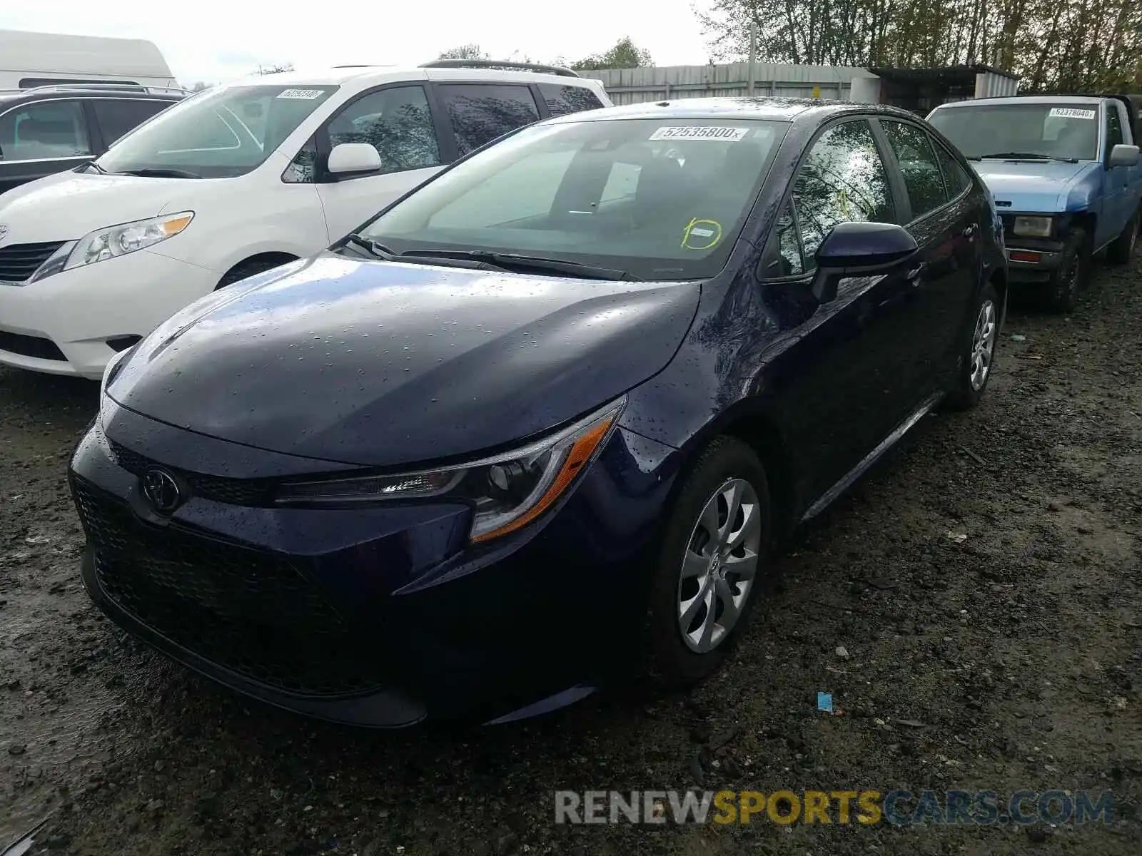 2 Photograph of a damaged car 5YFEPRAE4LP100127 TOYOTA COROLLA 2020