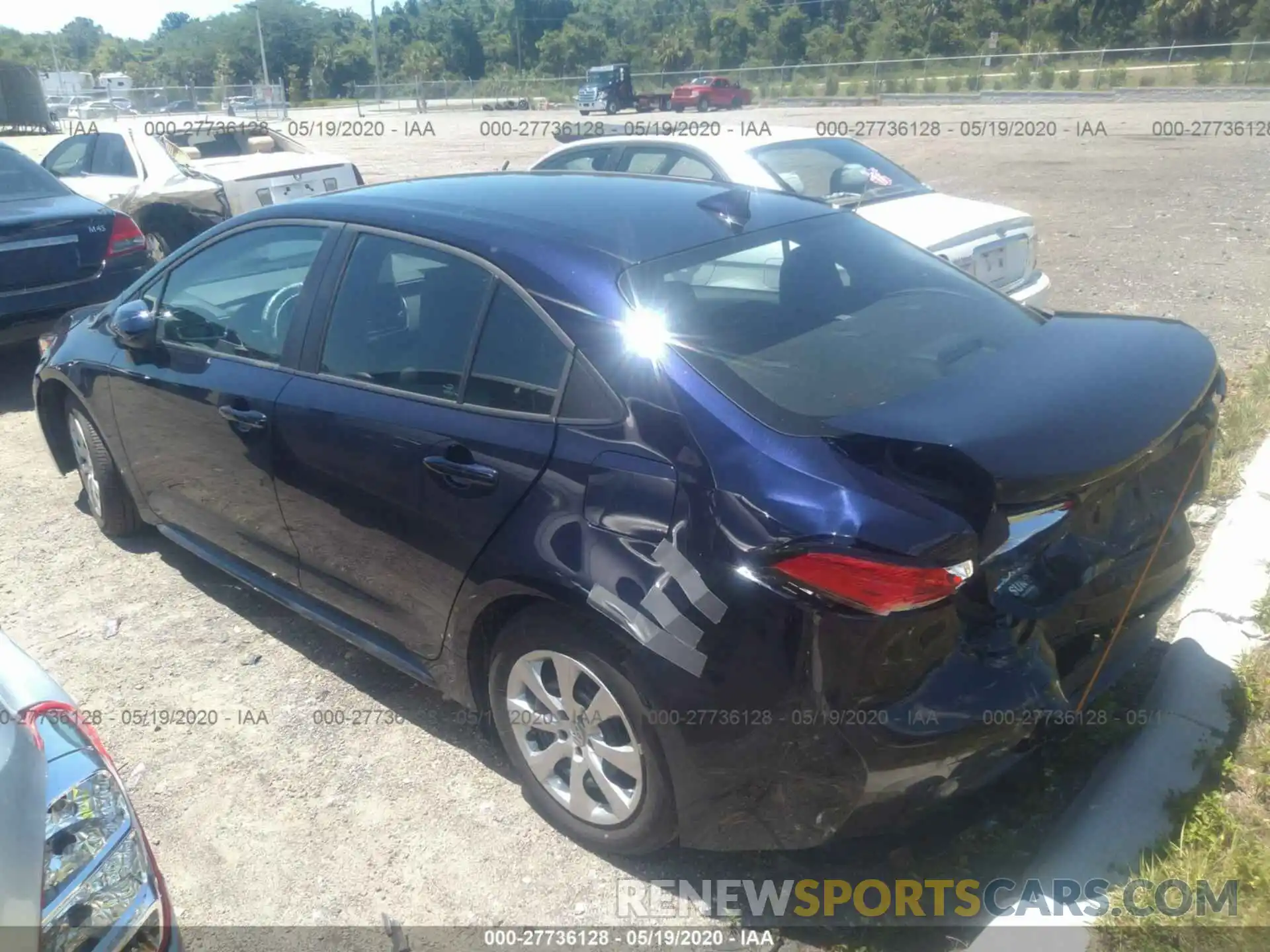 3 Photograph of a damaged car 5YFEPRAE4LP100368 TOYOTA COROLLA 2020