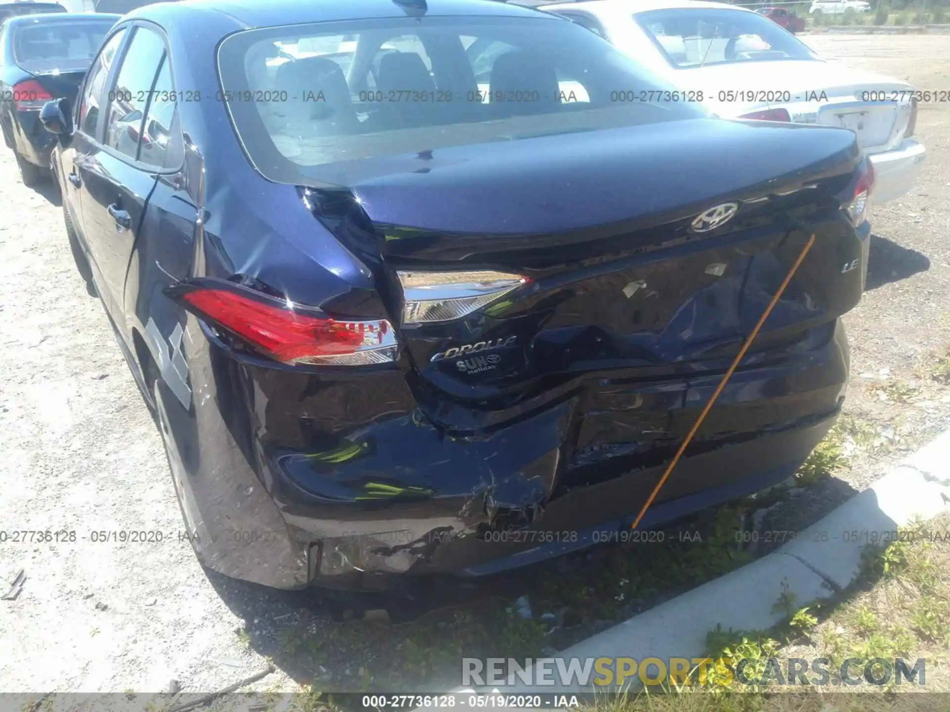 6 Photograph of a damaged car 5YFEPRAE4LP100368 TOYOTA COROLLA 2020