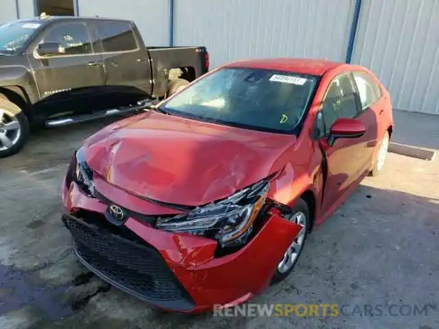 2 Photograph of a damaged car 5YFEPRAE4LP101049 TOYOTA COROLLA 2020