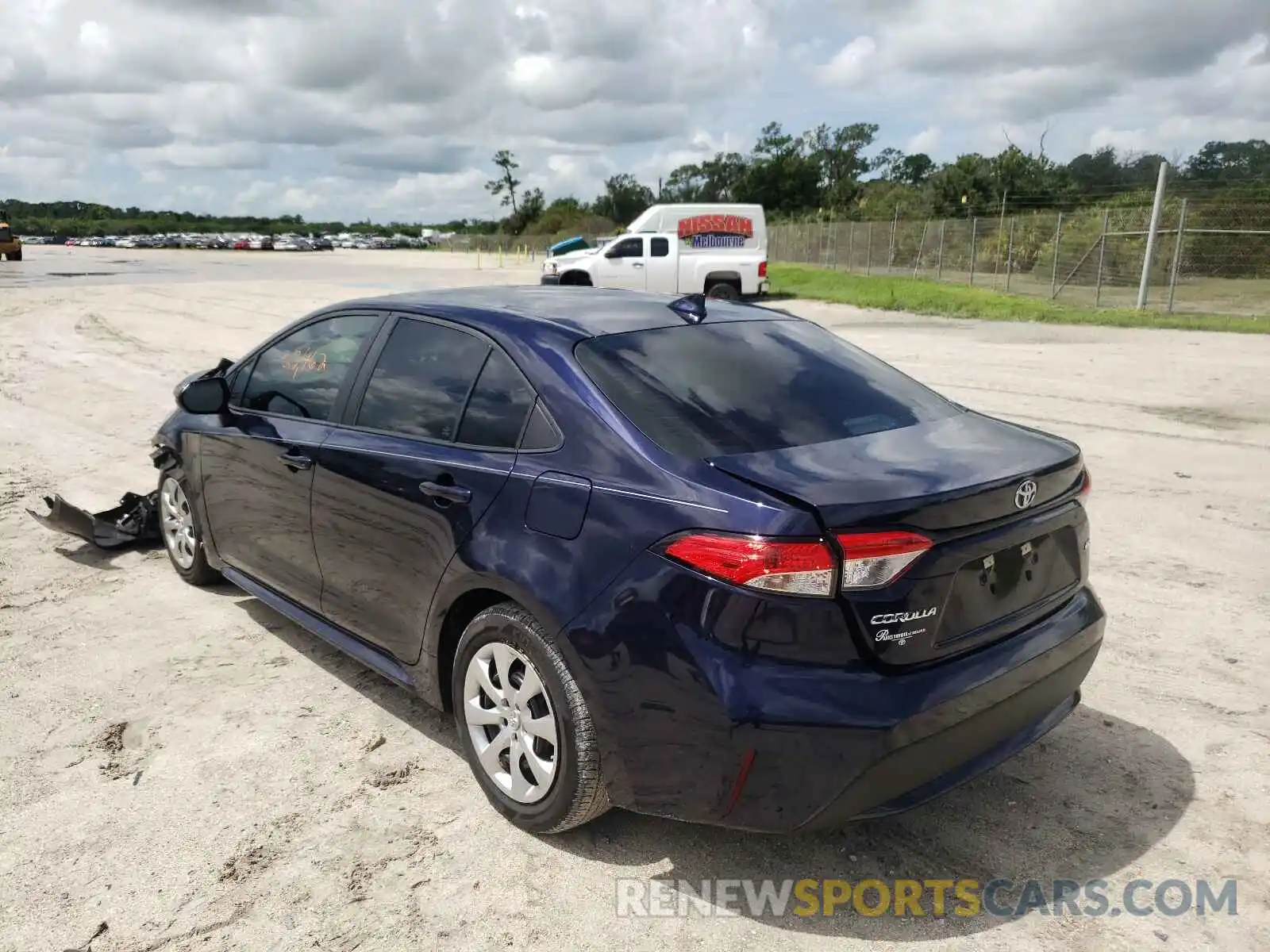 3 Photograph of a damaged car 5YFEPRAE4LP101424 TOYOTA COROLLA 2020