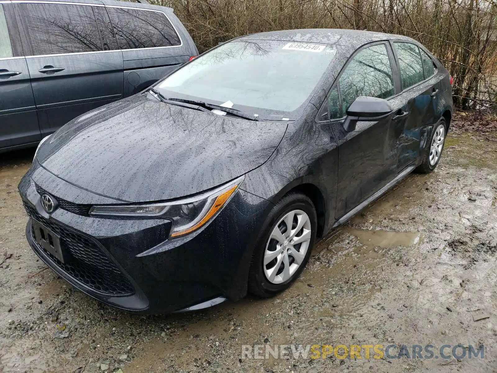 2 Photograph of a damaged car 5YFEPRAE4LP101553 TOYOTA COROLLA 2020