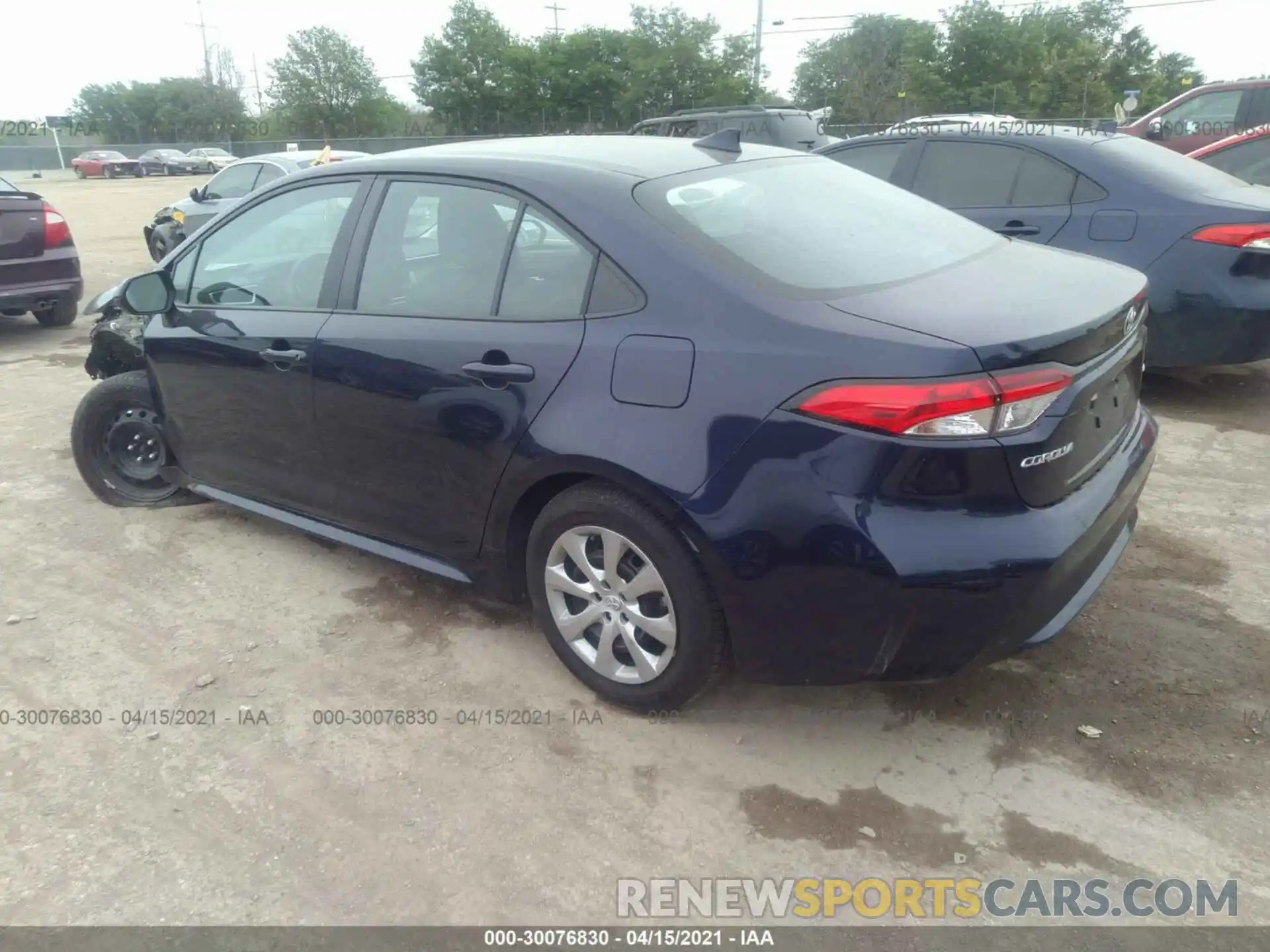 2 Photograph of a damaged car 5YFEPRAE4LP101715 TOYOTA COROLLA 2020