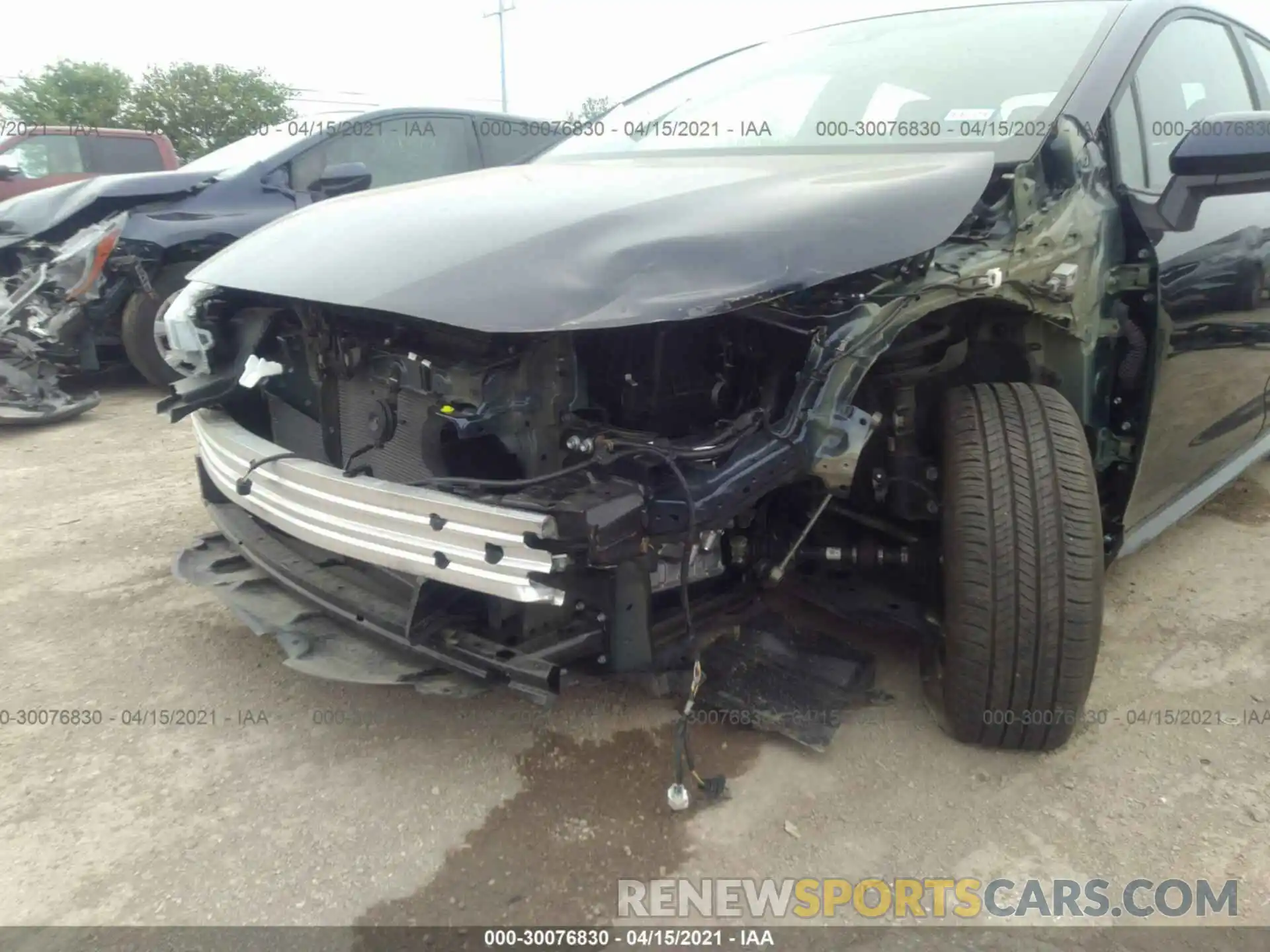 5 Photograph of a damaged car 5YFEPRAE4LP101715 TOYOTA COROLLA 2020