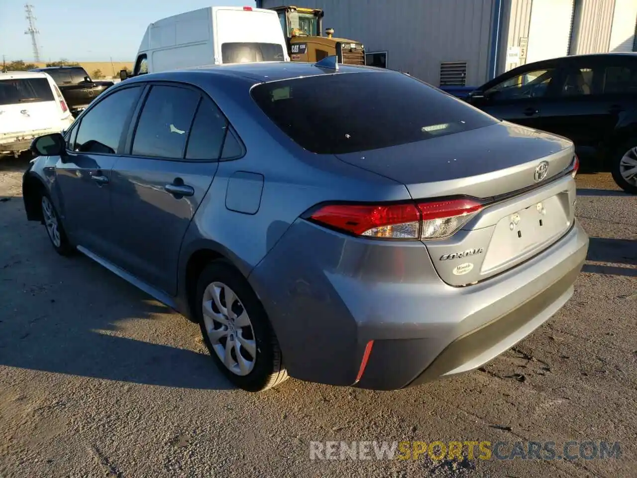 3 Photograph of a damaged car 5YFEPRAE4LP102556 TOYOTA COROLLA 2020