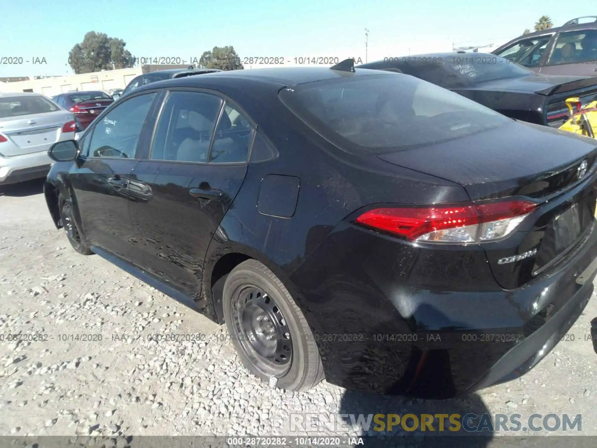 3 Photograph of a damaged car 5YFEPRAE4LP102590 TOYOTA COROLLA 2020