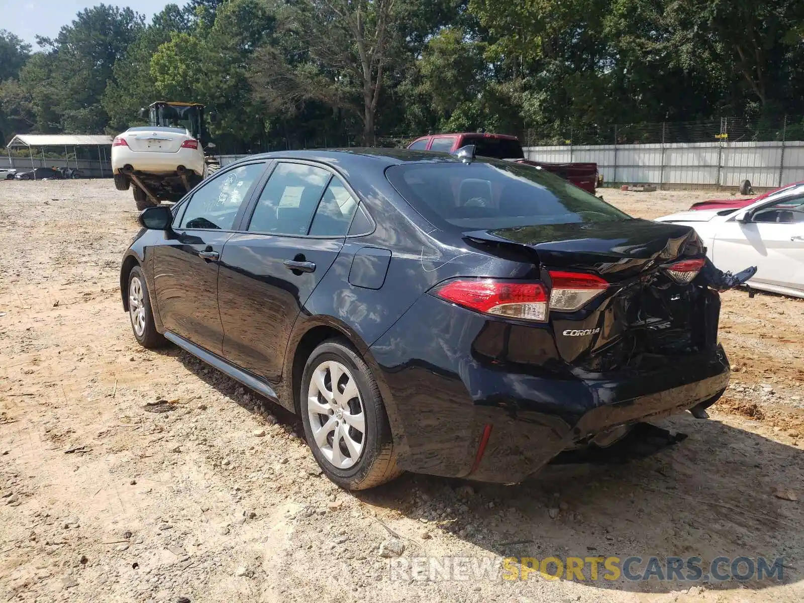 3 Photograph of a damaged car 5YFEPRAE4LP102847 TOYOTA COROLLA 2020