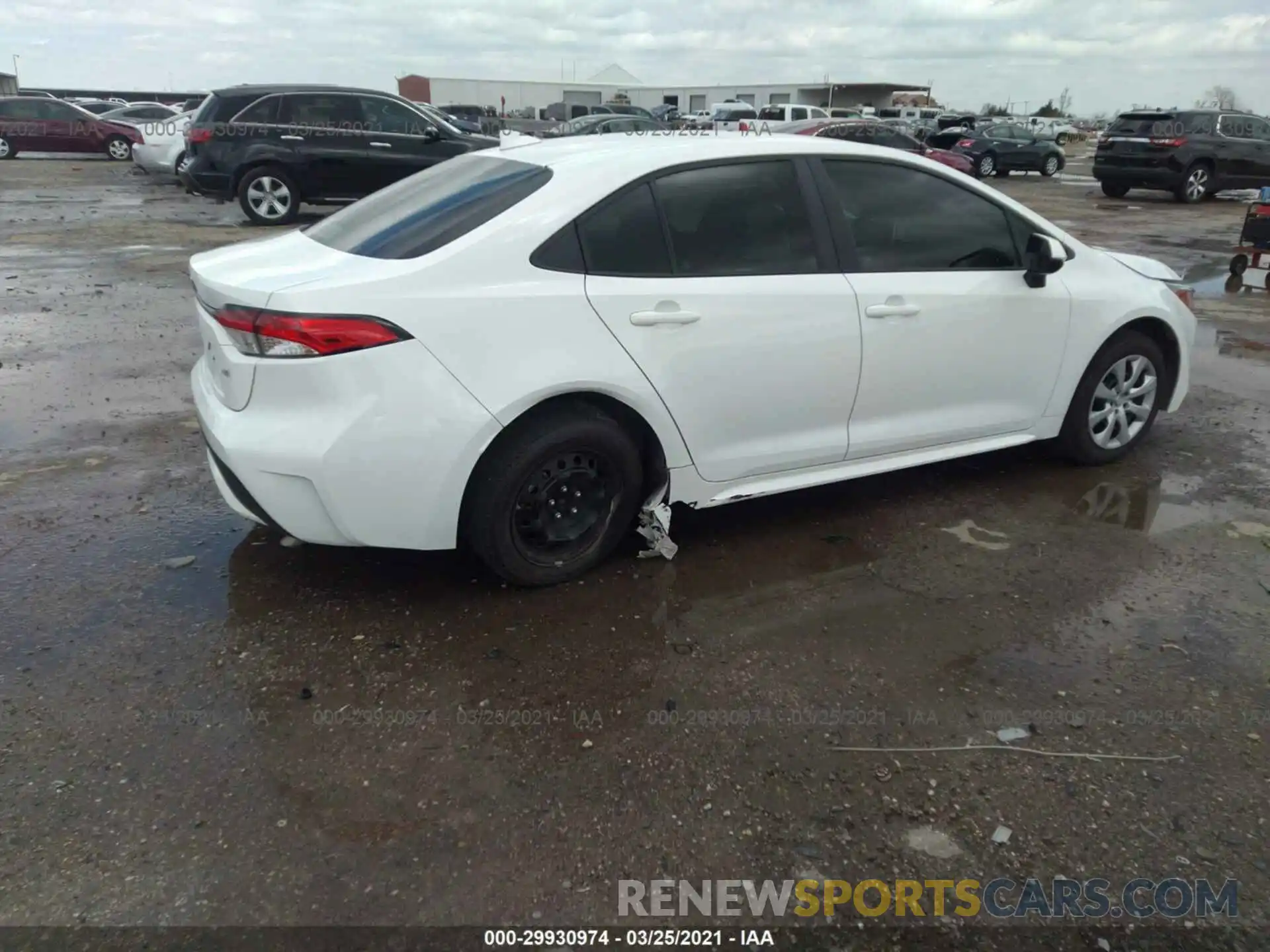 4 Photograph of a damaged car 5YFEPRAE4LP103299 TOYOTA COROLLA 2020