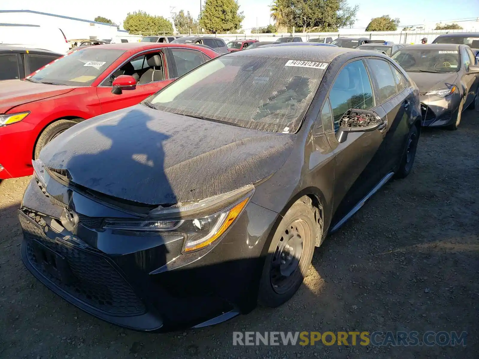 2 Photograph of a damaged car 5YFEPRAE4LP104436 TOYOTA COROLLA 2020