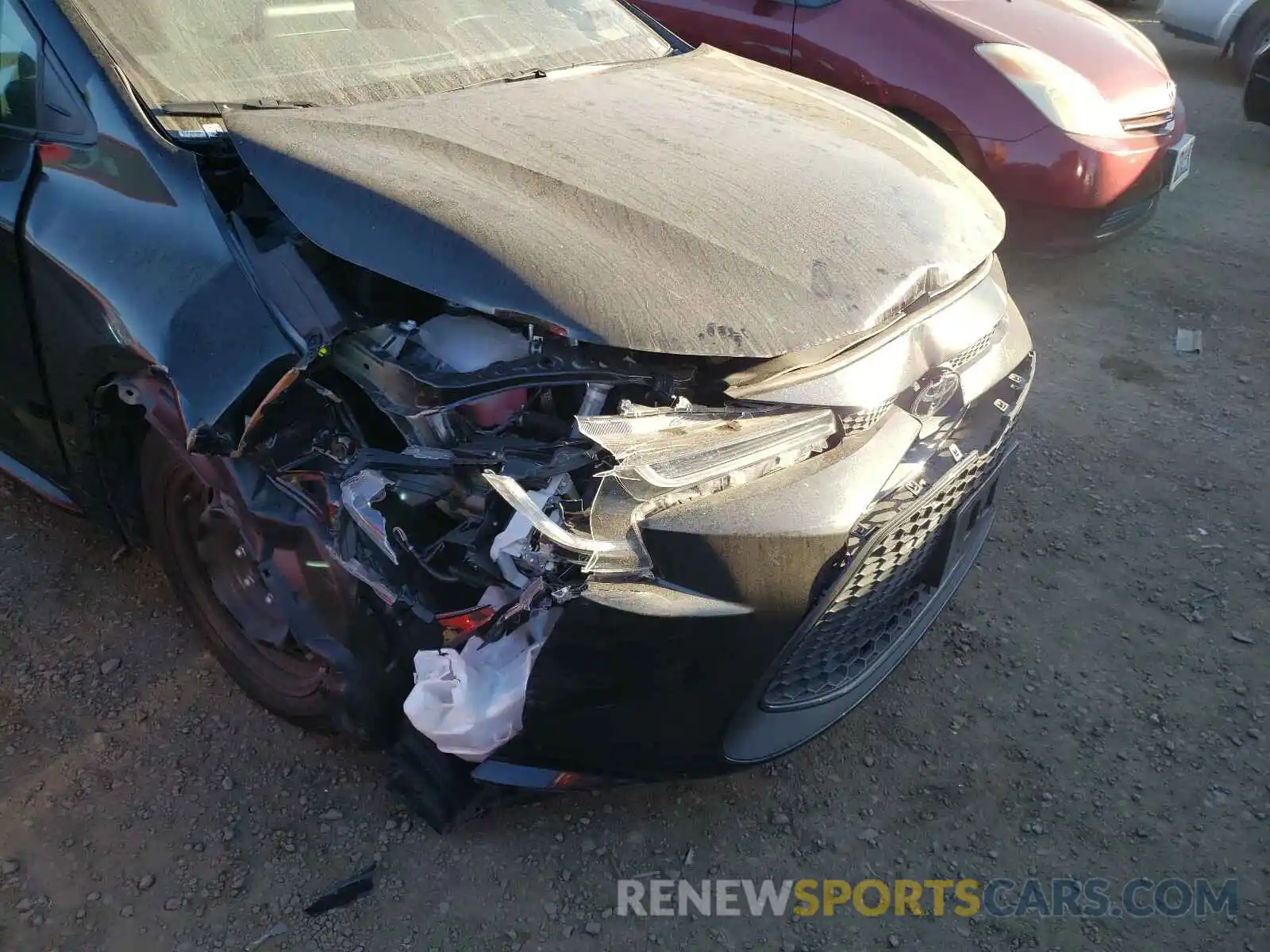 9 Photograph of a damaged car 5YFEPRAE4LP104436 TOYOTA COROLLA 2020