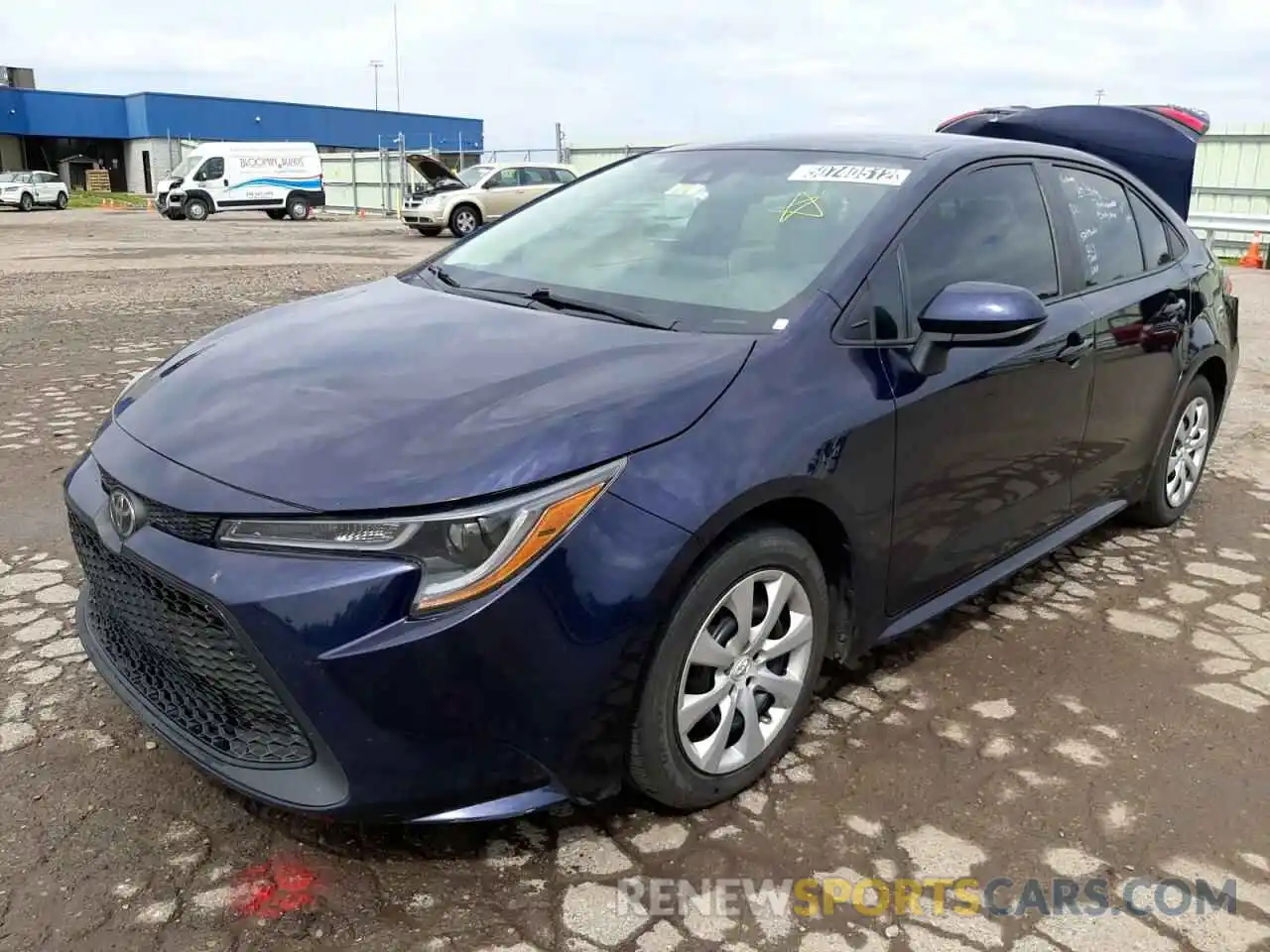 2 Photograph of a damaged car 5YFEPRAE4LP105098 TOYOTA COROLLA 2020