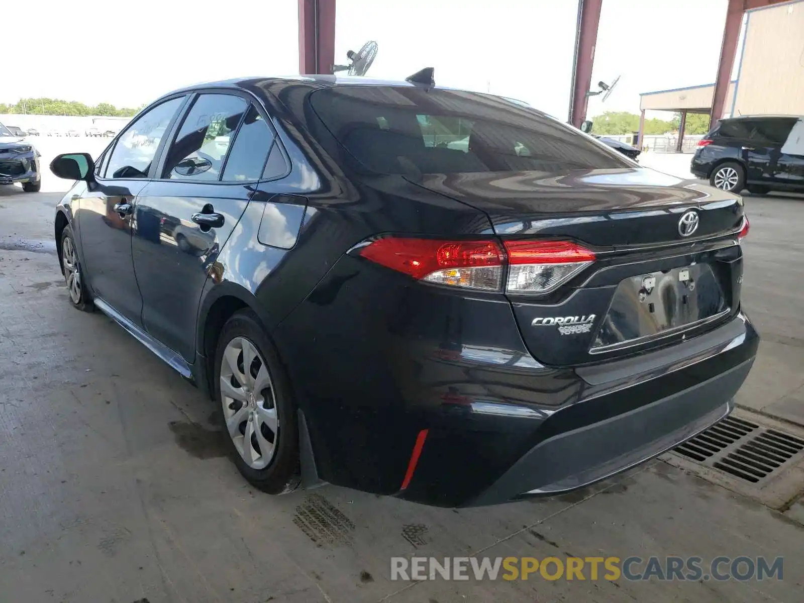 3 Photograph of a damaged car 5YFEPRAE4LP105246 TOYOTA COROLLA 2020