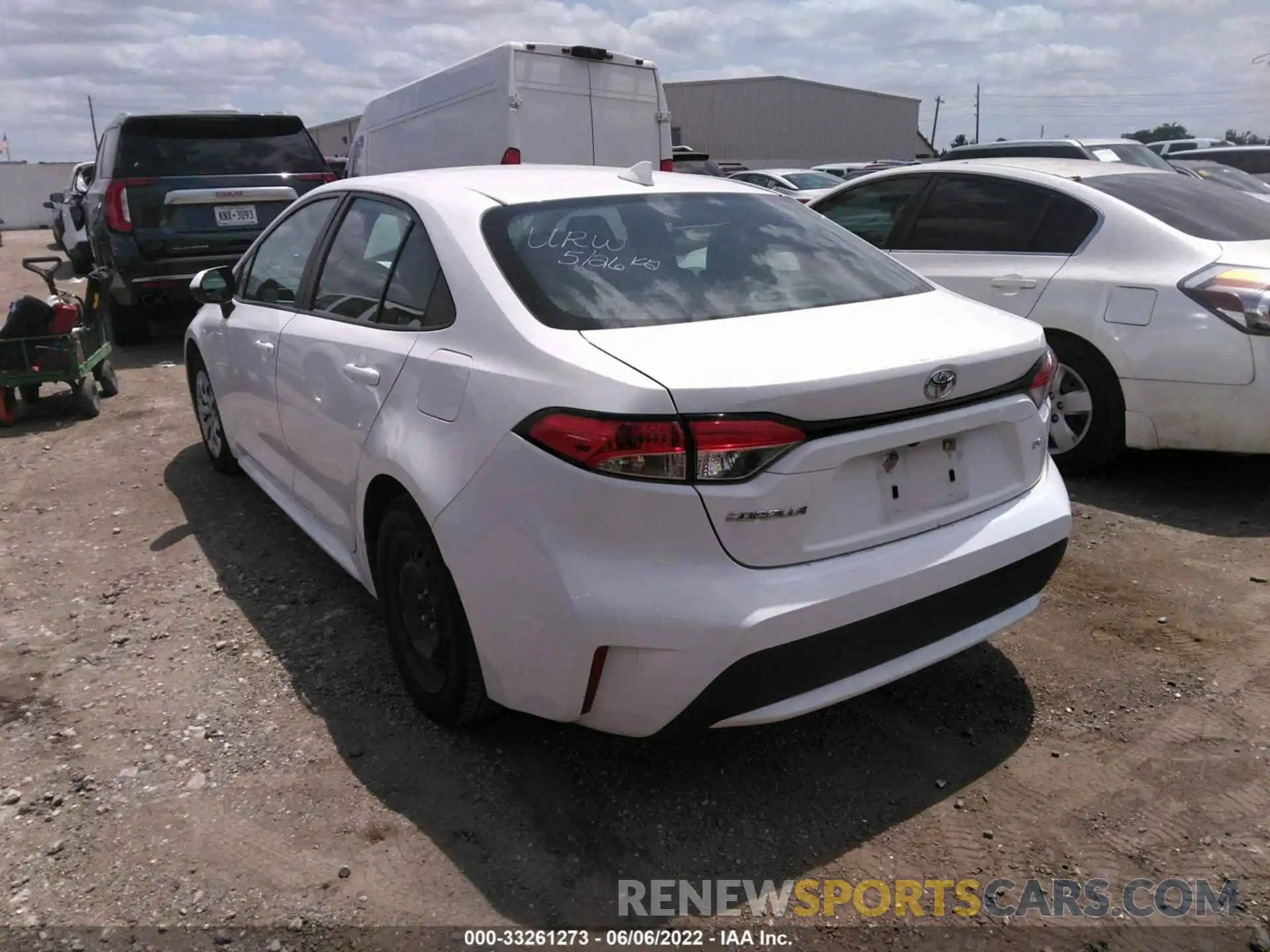 3 Photograph of a damaged car 5YFEPRAE4LP106364 TOYOTA COROLLA 2020