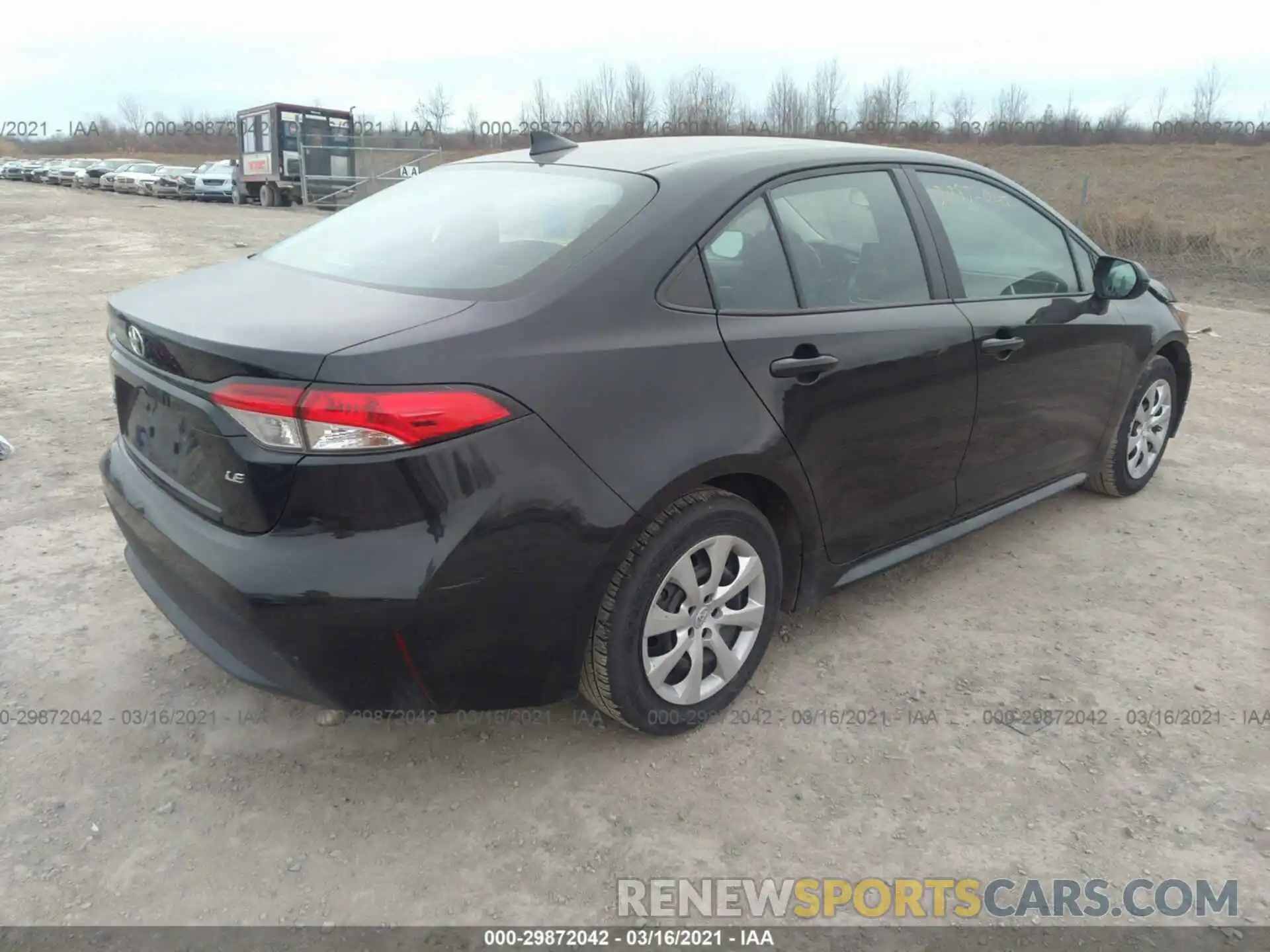 4 Photograph of a damaged car 5YFEPRAE4LP109023 TOYOTA COROLLA 2020