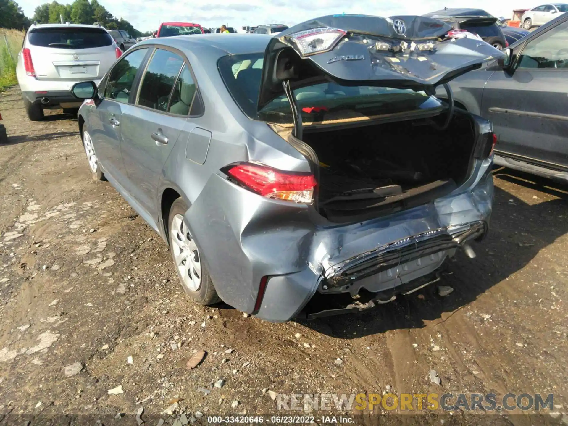 6 Photograph of a damaged car 5YFEPRAE4LP109104 TOYOTA COROLLA 2020