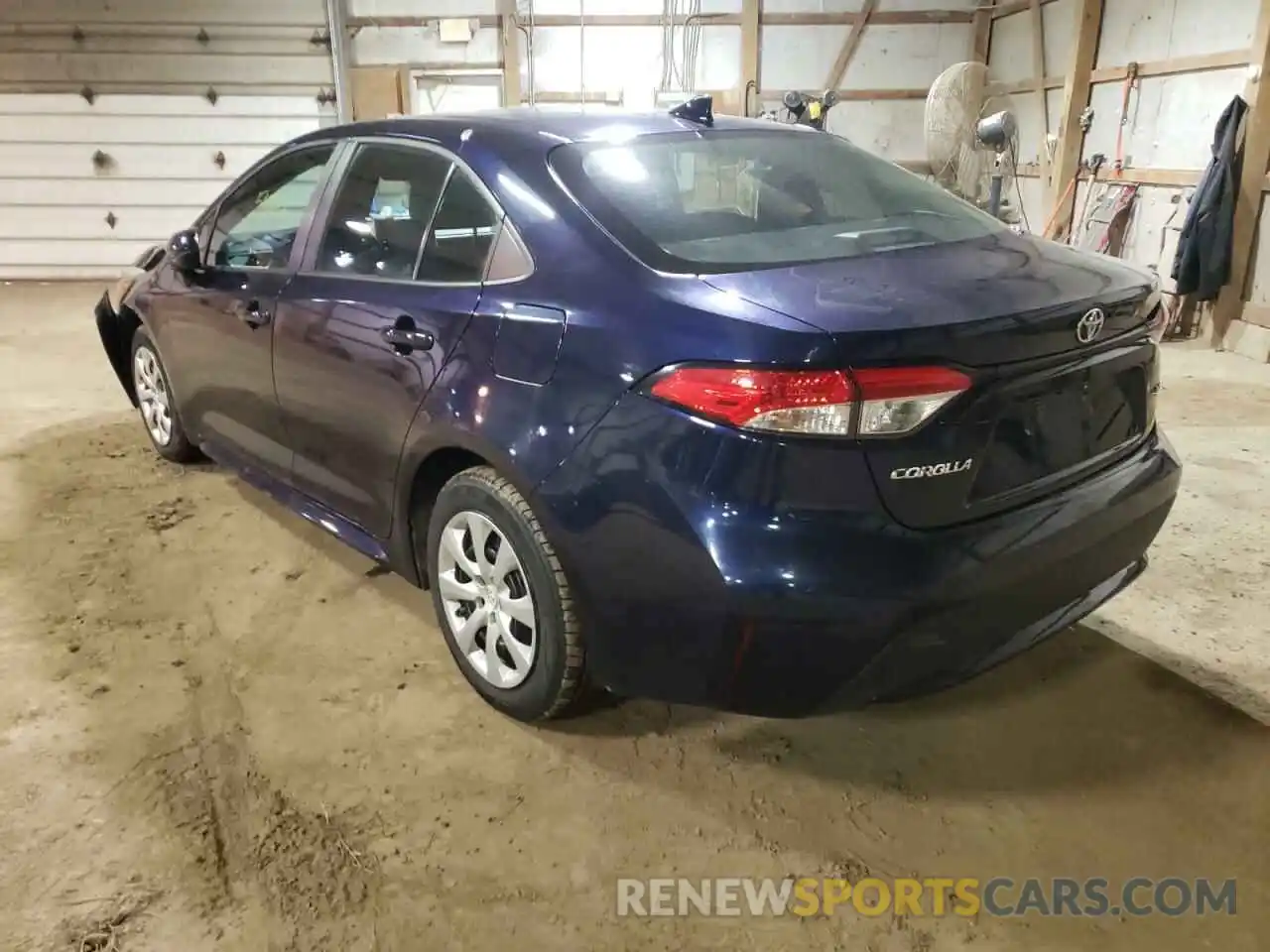 3 Photograph of a damaged car 5YFEPRAE4LP109894 TOYOTA COROLLA 2020