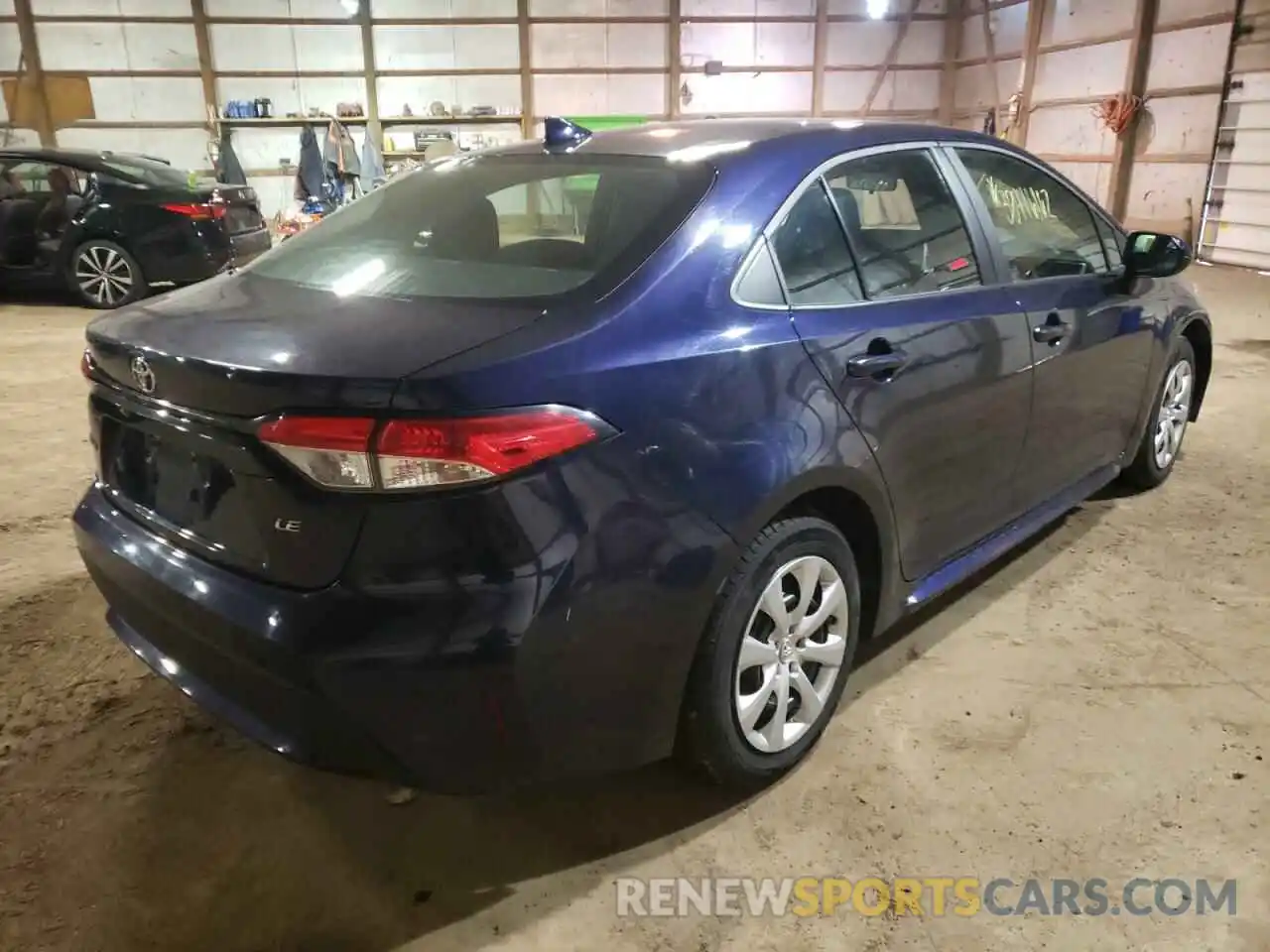 4 Photograph of a damaged car 5YFEPRAE4LP109894 TOYOTA COROLLA 2020