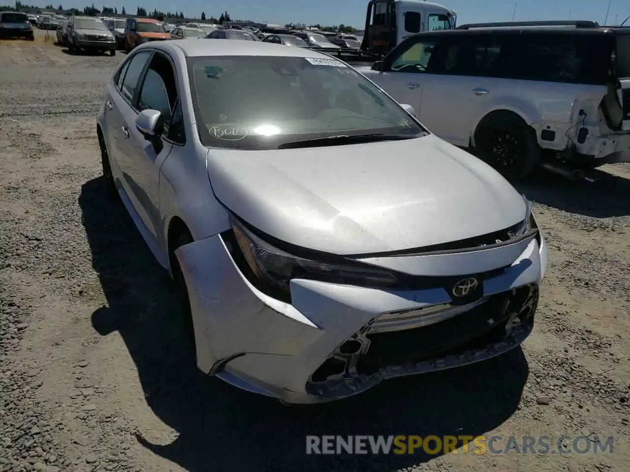 9 Photograph of a damaged car 5YFEPRAE4LP110284 TOYOTA COROLLA 2020