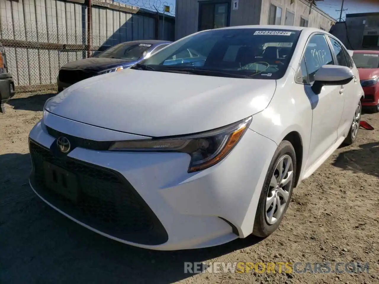 2 Photograph of a damaged car 5YFEPRAE4LP110379 TOYOTA COROLLA 2020