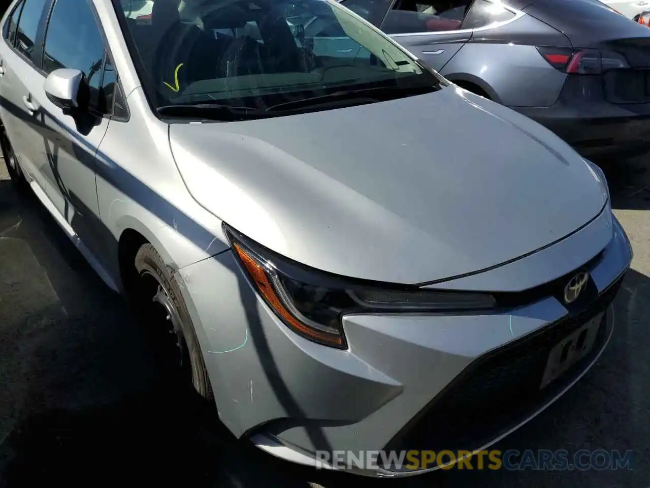 9 Photograph of a damaged car 5YFEPRAE4LP110818 TOYOTA COROLLA 2020