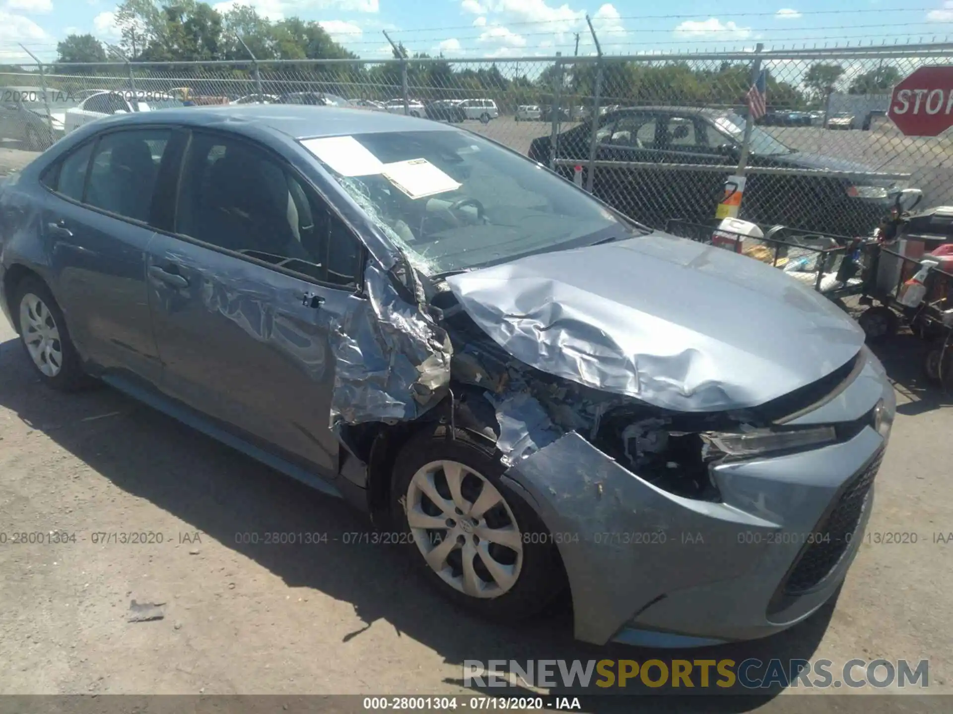 6 Photograph of a damaged car 5YFEPRAE4LP114741 TOYOTA COROLLA 2020