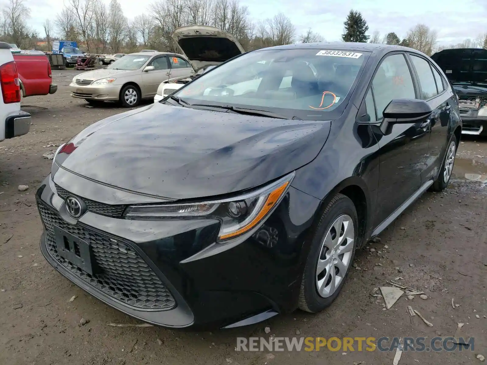 2 Photograph of a damaged car 5YFEPRAE4LP115341 TOYOTA COROLLA 2020