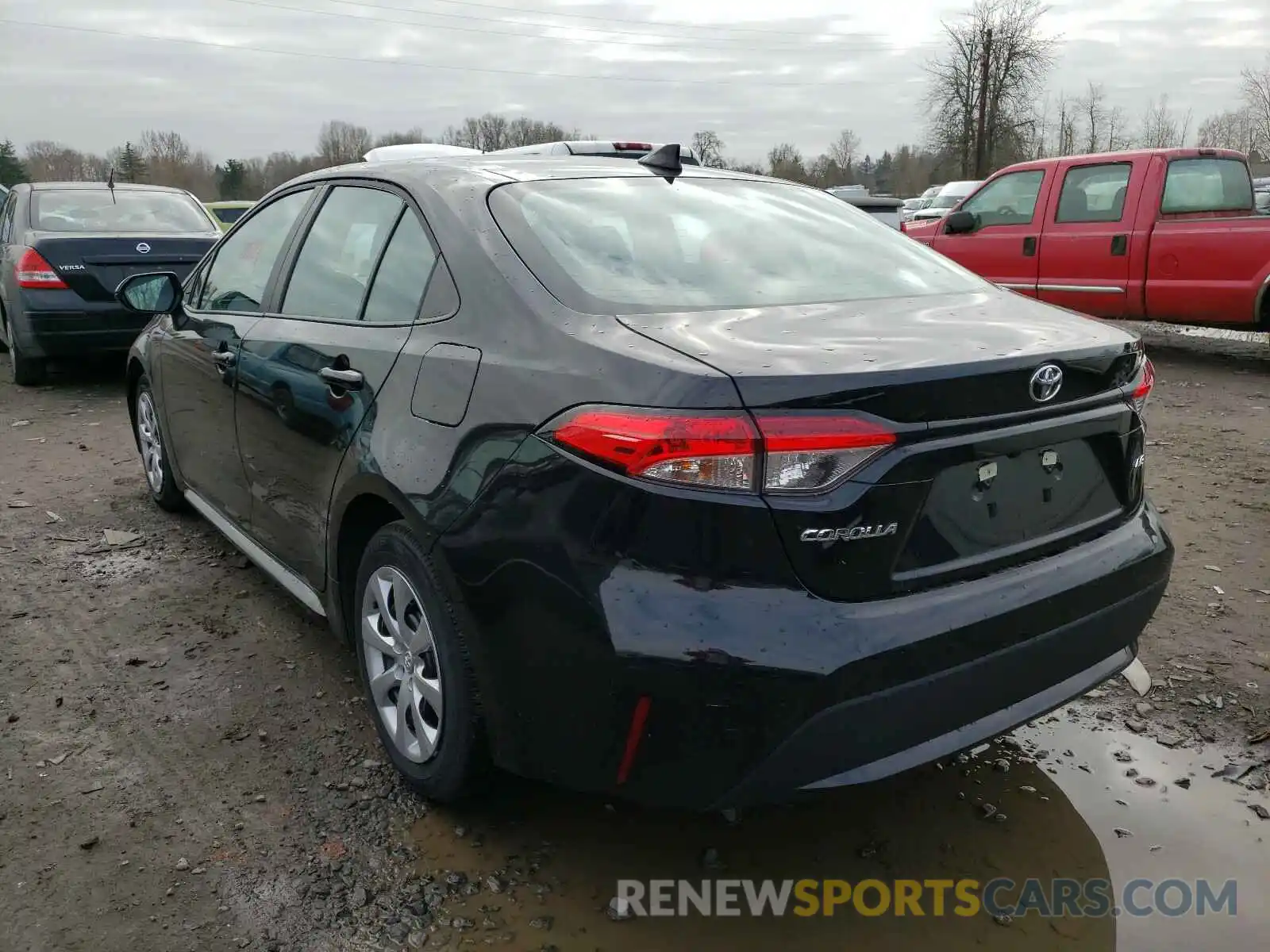 3 Photograph of a damaged car 5YFEPRAE4LP115341 TOYOTA COROLLA 2020