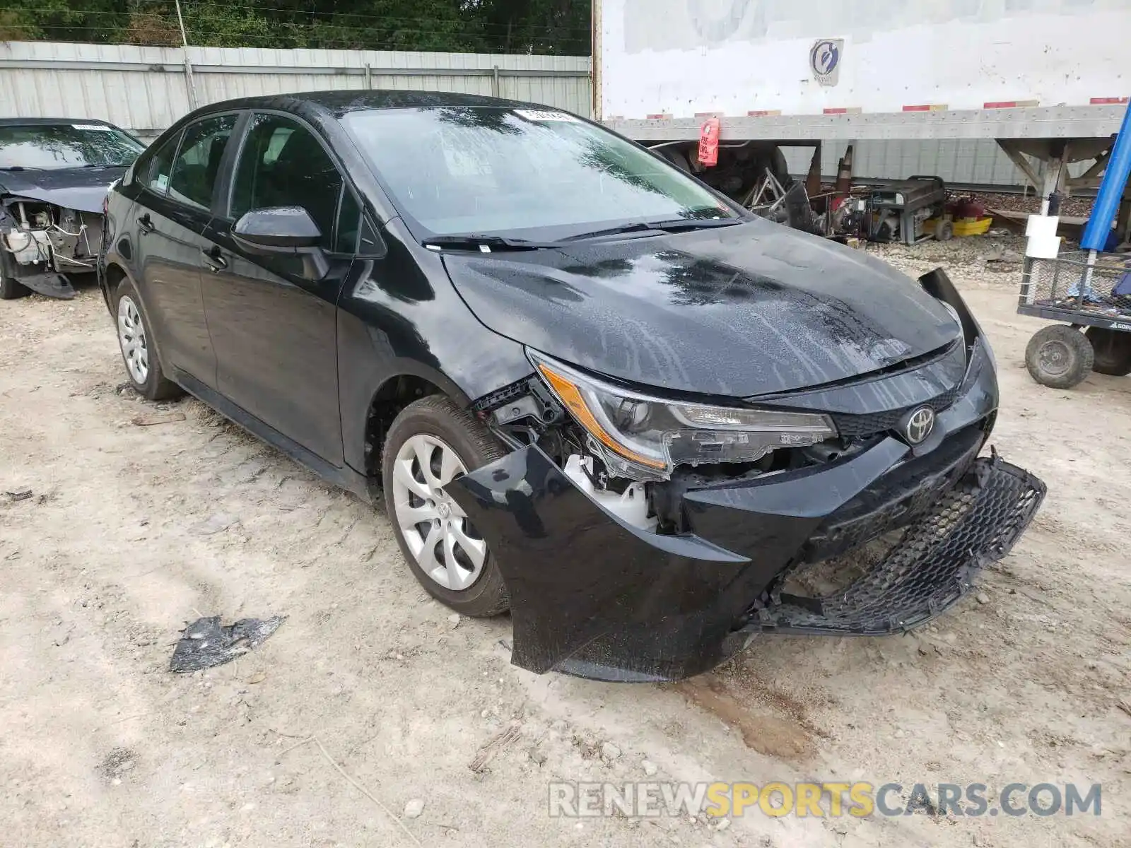 1 Photograph of a damaged car 5YFEPRAE4LP115534 TOYOTA COROLLA 2020