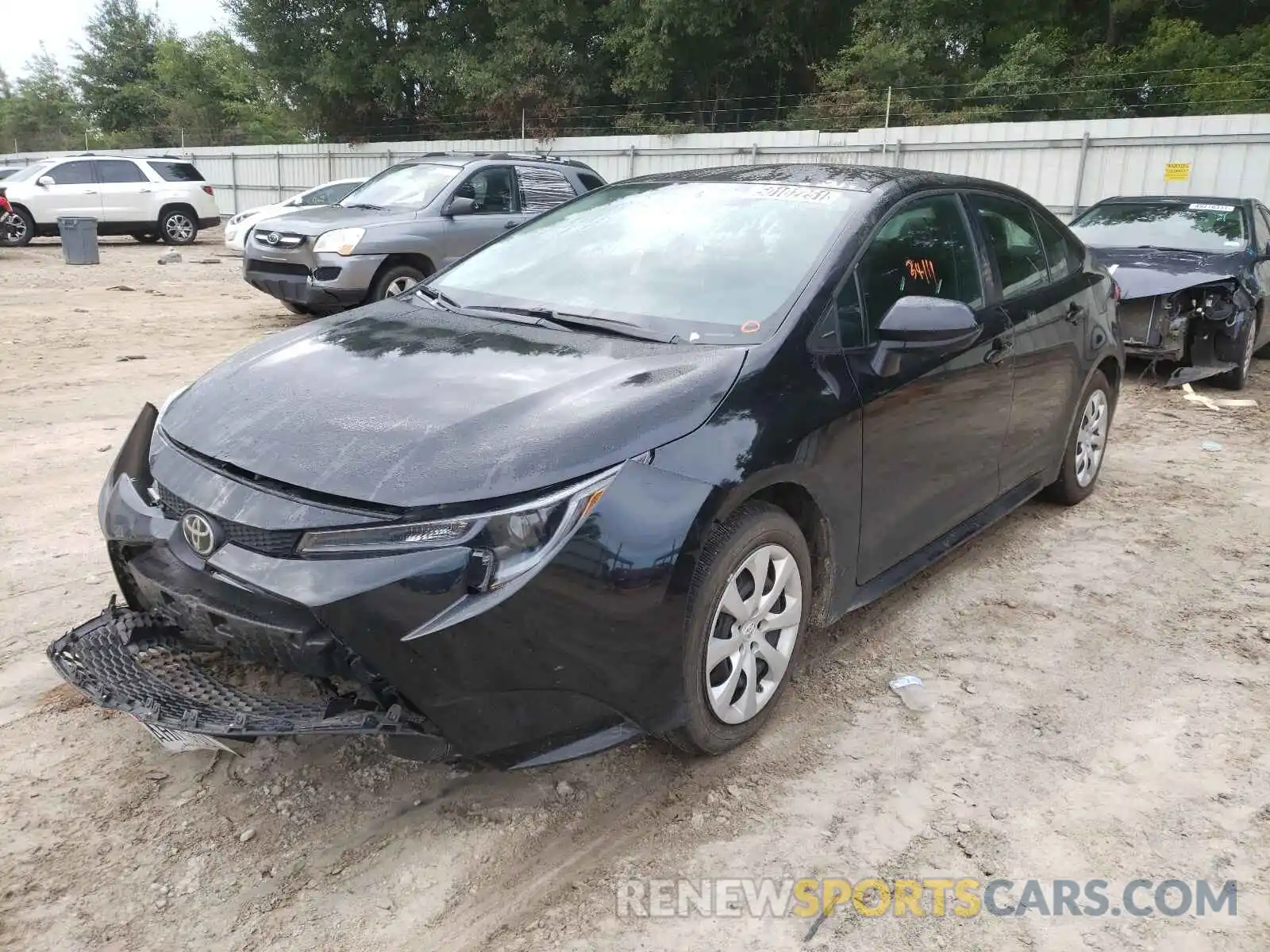 2 Photograph of a damaged car 5YFEPRAE4LP115534 TOYOTA COROLLA 2020