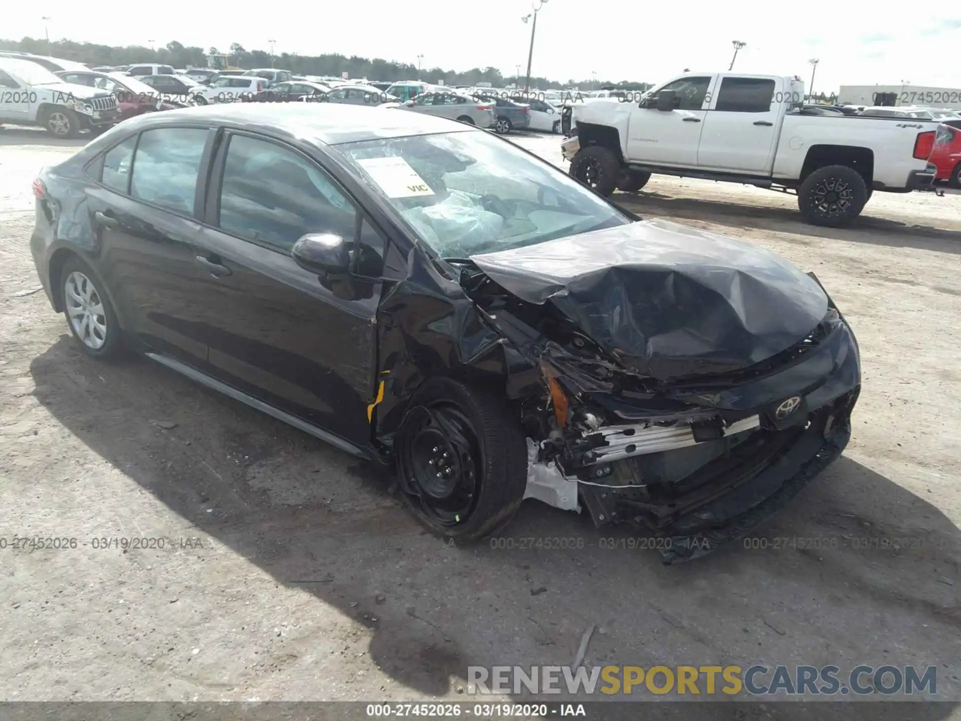 6 Photograph of a damaged car 5YFEPRAE4LP115582 TOYOTA COROLLA 2020