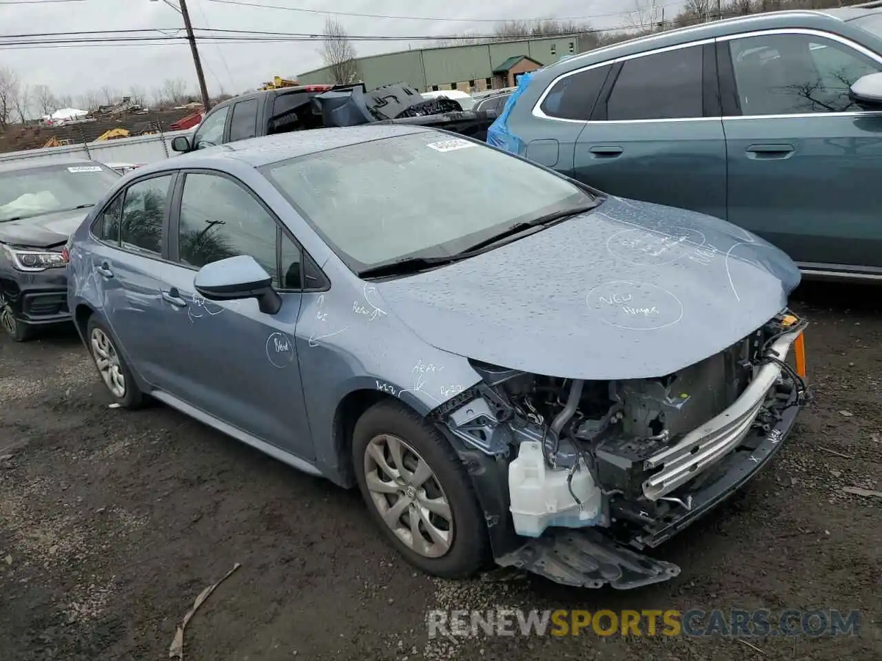 4 Photograph of a damaged car 5YFEPRAE4LP116005 TOYOTA COROLLA 2020