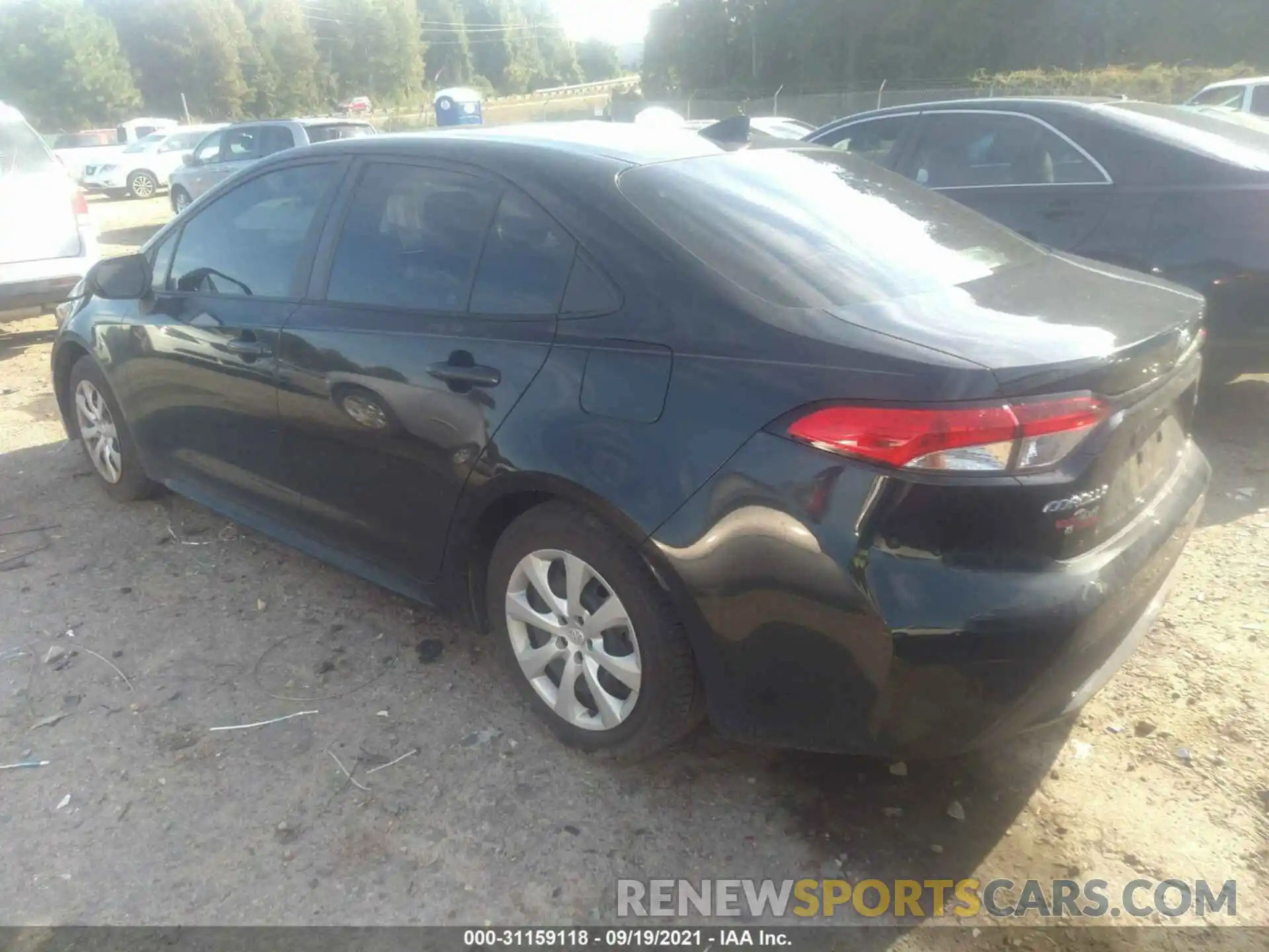 3 Photograph of a damaged car 5YFEPRAE4LP116148 TOYOTA COROLLA 2020