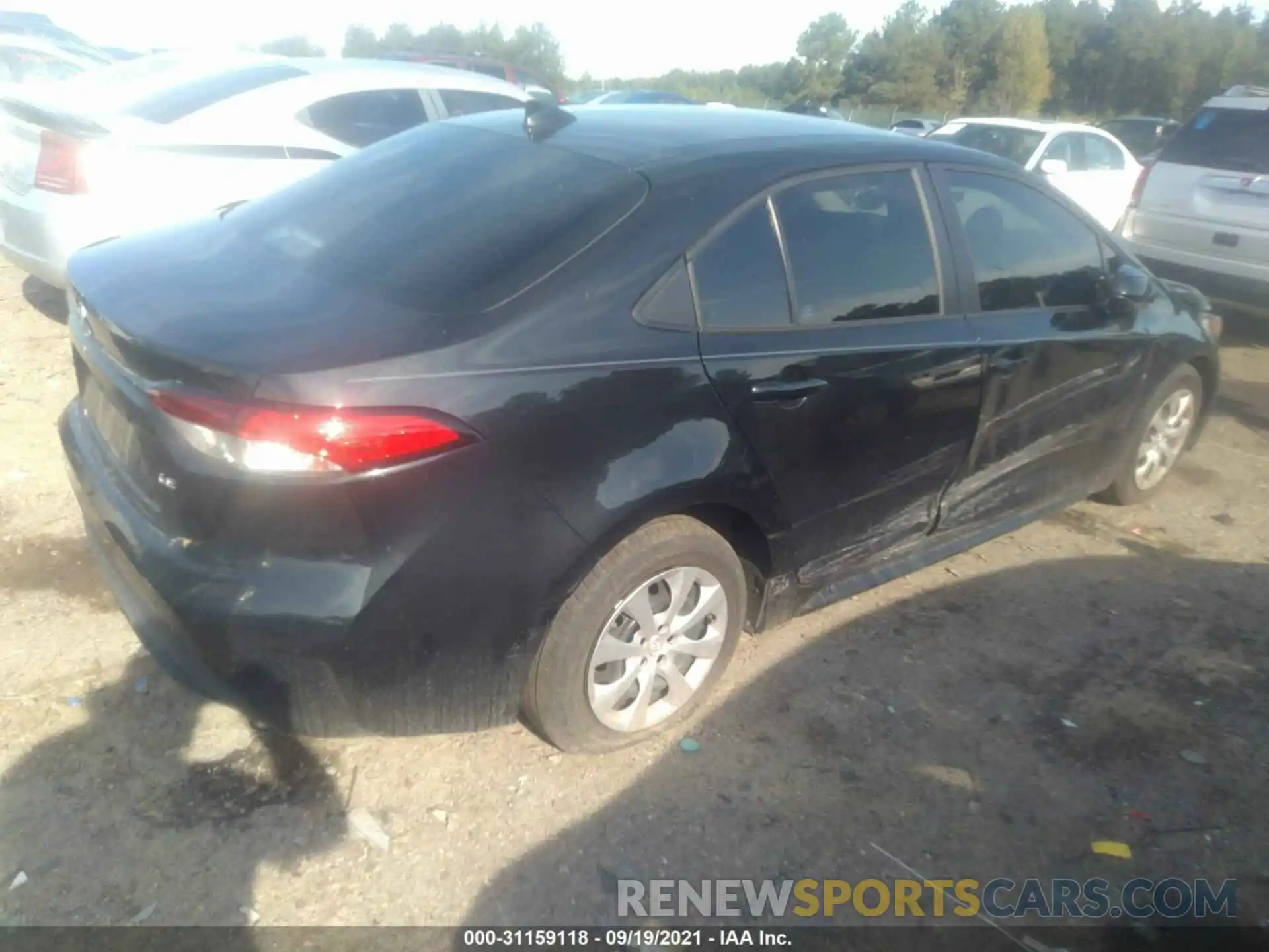 4 Photograph of a damaged car 5YFEPRAE4LP116148 TOYOTA COROLLA 2020