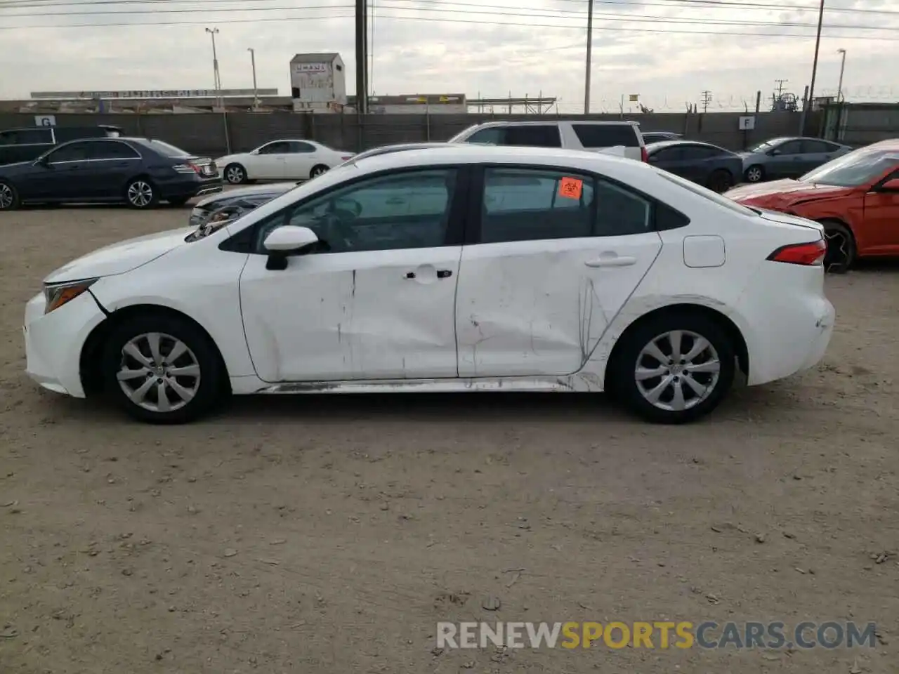 9 Photograph of a damaged car 5YFEPRAE4LP116442 TOYOTA COROLLA 2020