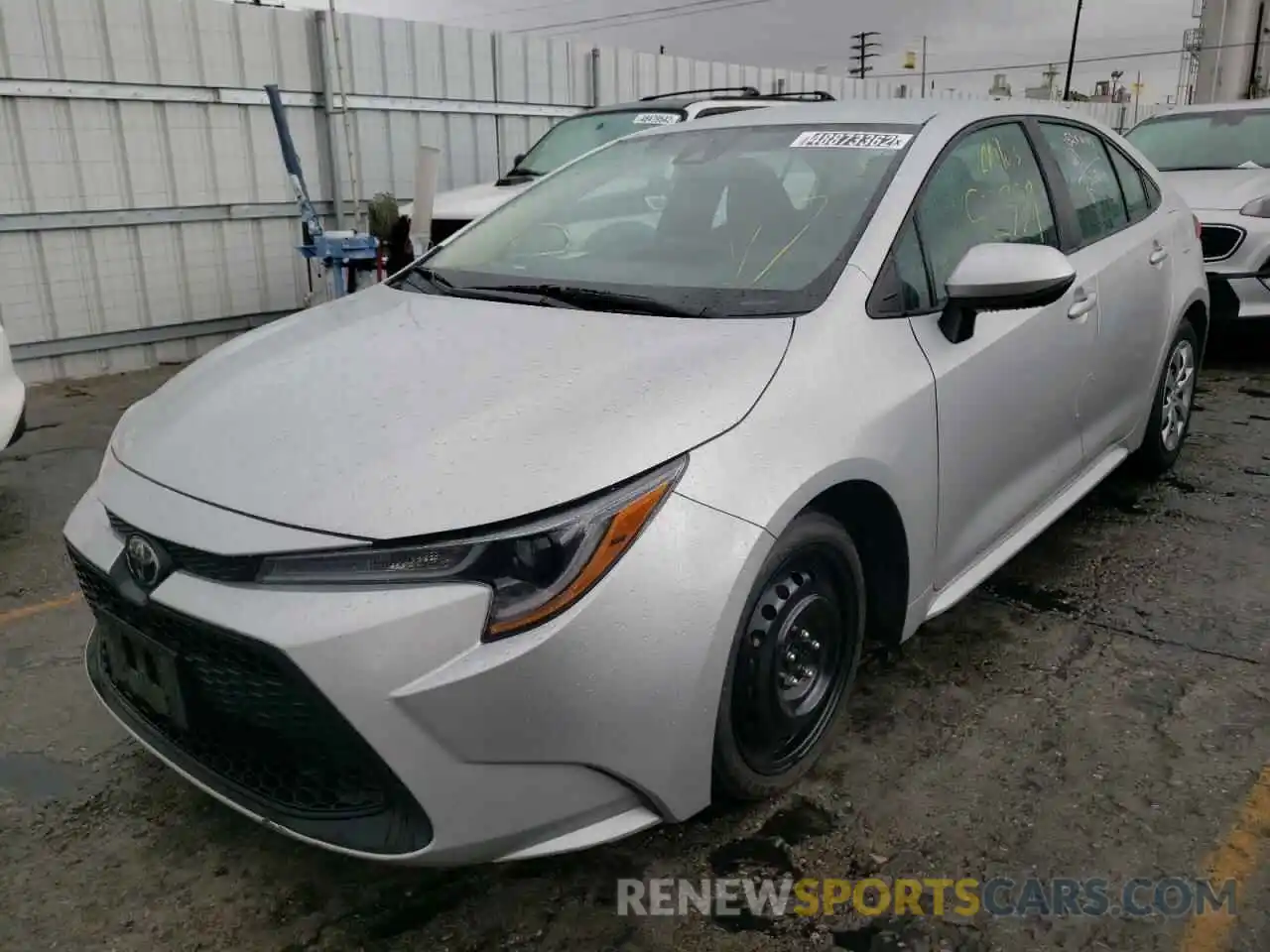 2 Photograph of a damaged car 5YFEPRAE4LP116506 TOYOTA COROLLA 2020