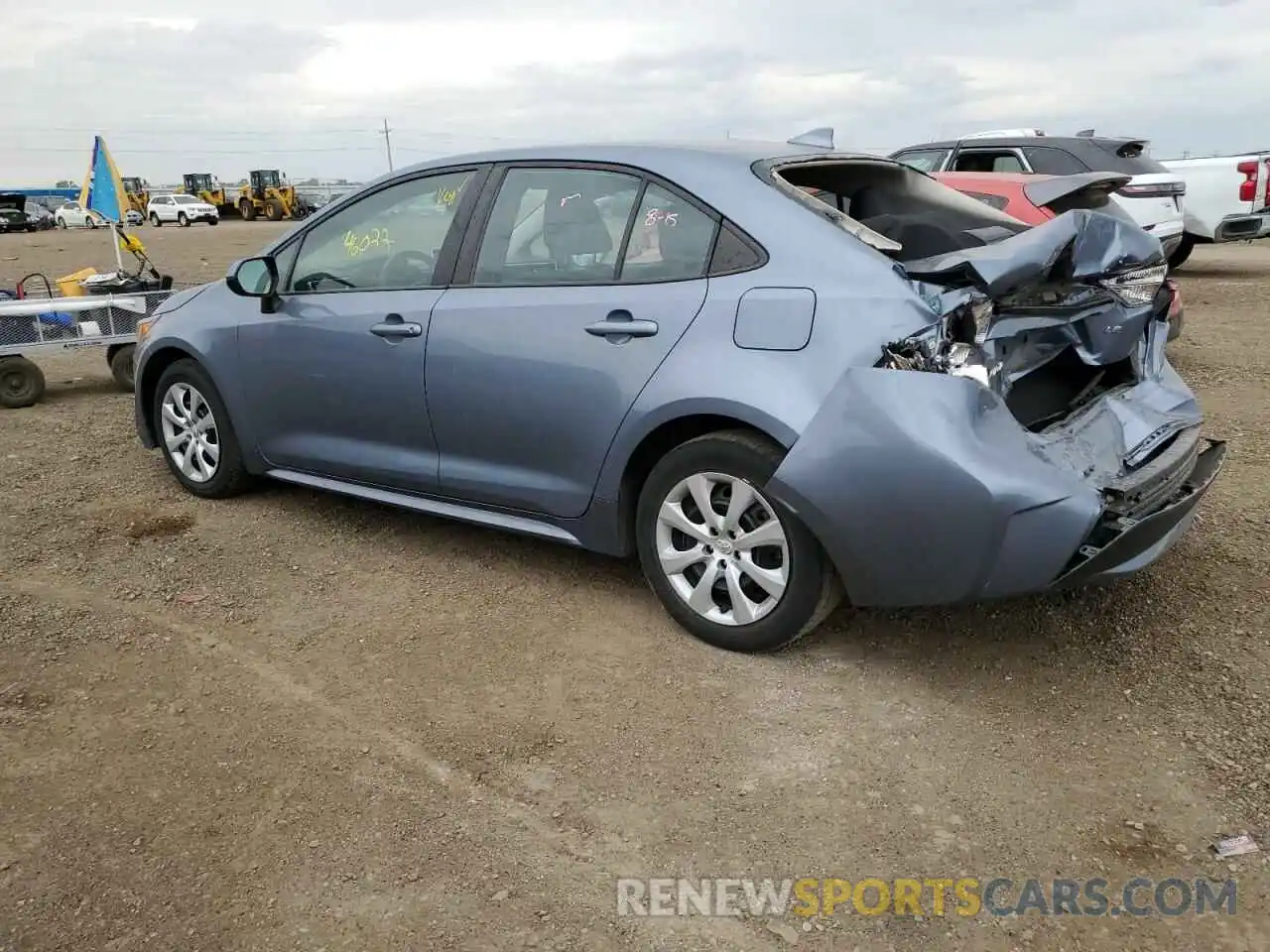 3 Photograph of a damaged car 5YFEPRAE4LP117025 TOYOTA COROLLA 2020