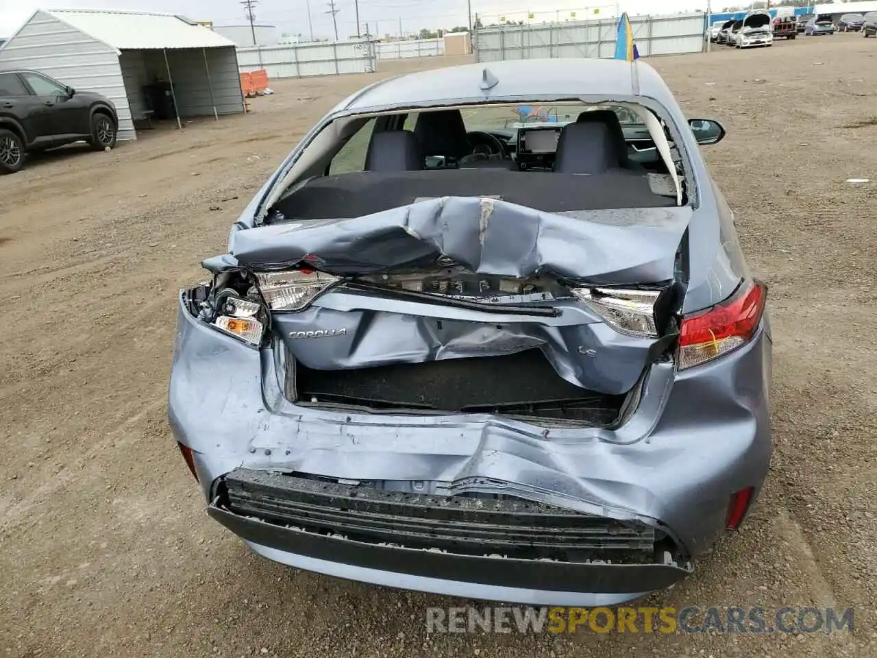 9 Photograph of a damaged car 5YFEPRAE4LP117025 TOYOTA COROLLA 2020