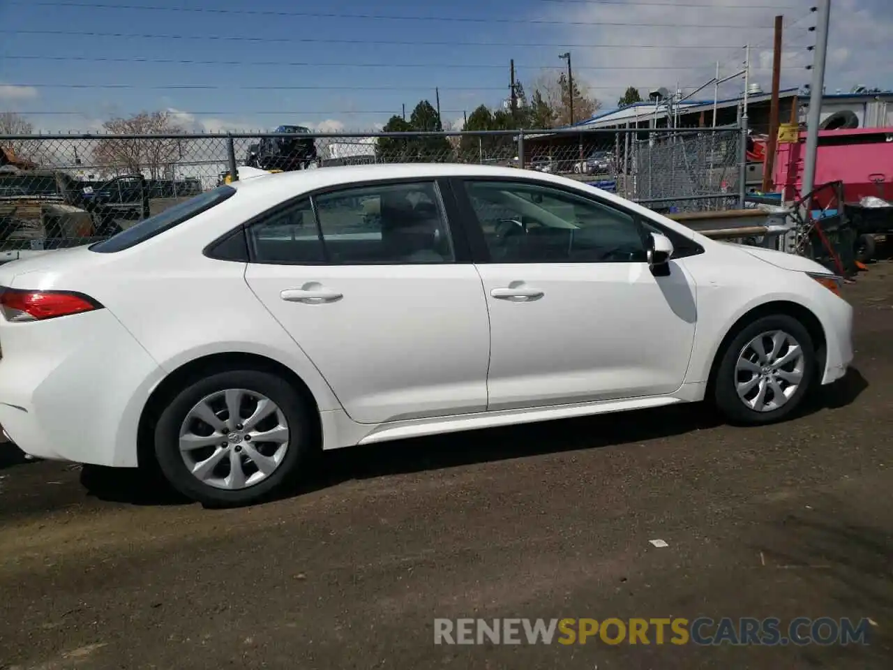 9 Photograph of a damaged car 5YFEPRAE4LP117171 TOYOTA COROLLA 2020