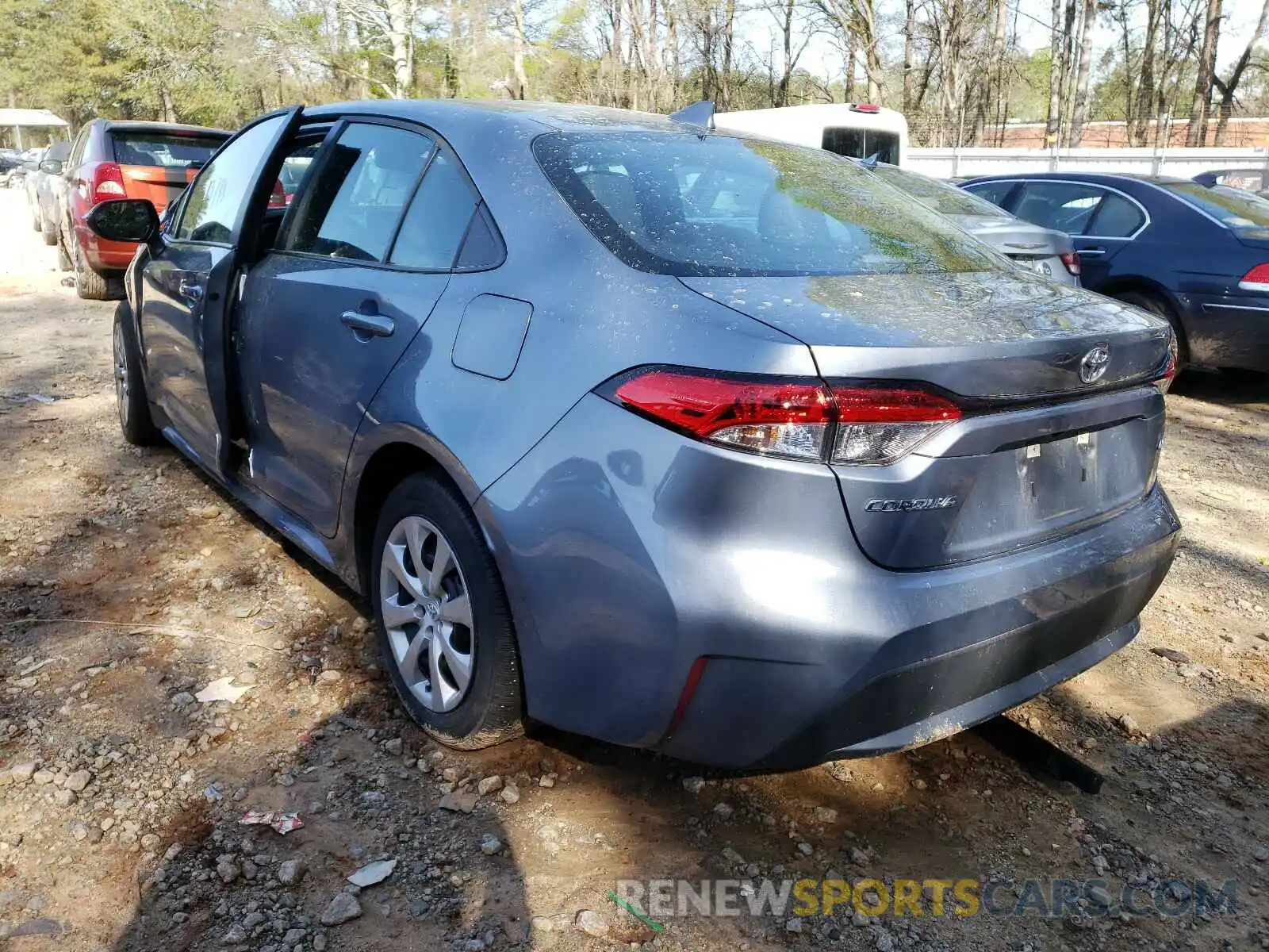 3 Photograph of a damaged car 5YFEPRAE4LP117767 TOYOTA COROLLA 2020