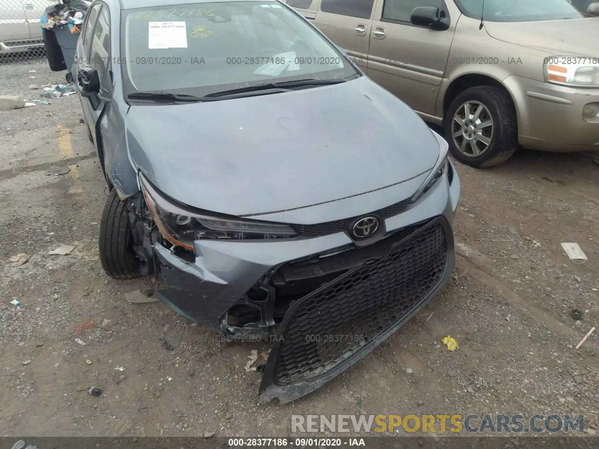 6 Photograph of a damaged car 5YFEPRAE4LP118580 TOYOTA COROLLA 2020