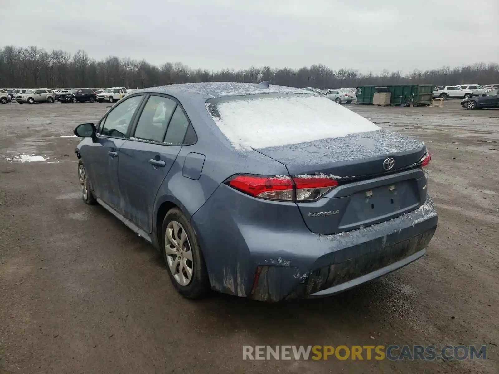 3 Фотография поврежденного автомобиля 5YFEPRAE4LP120393 TOYOTA COROLLA 2020