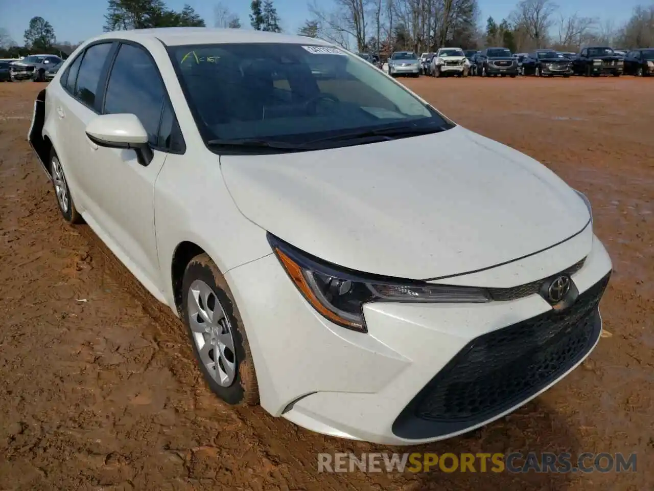 1 Photograph of a damaged car 5YFEPRAE4LP120524 TOYOTA COROLLA 2020