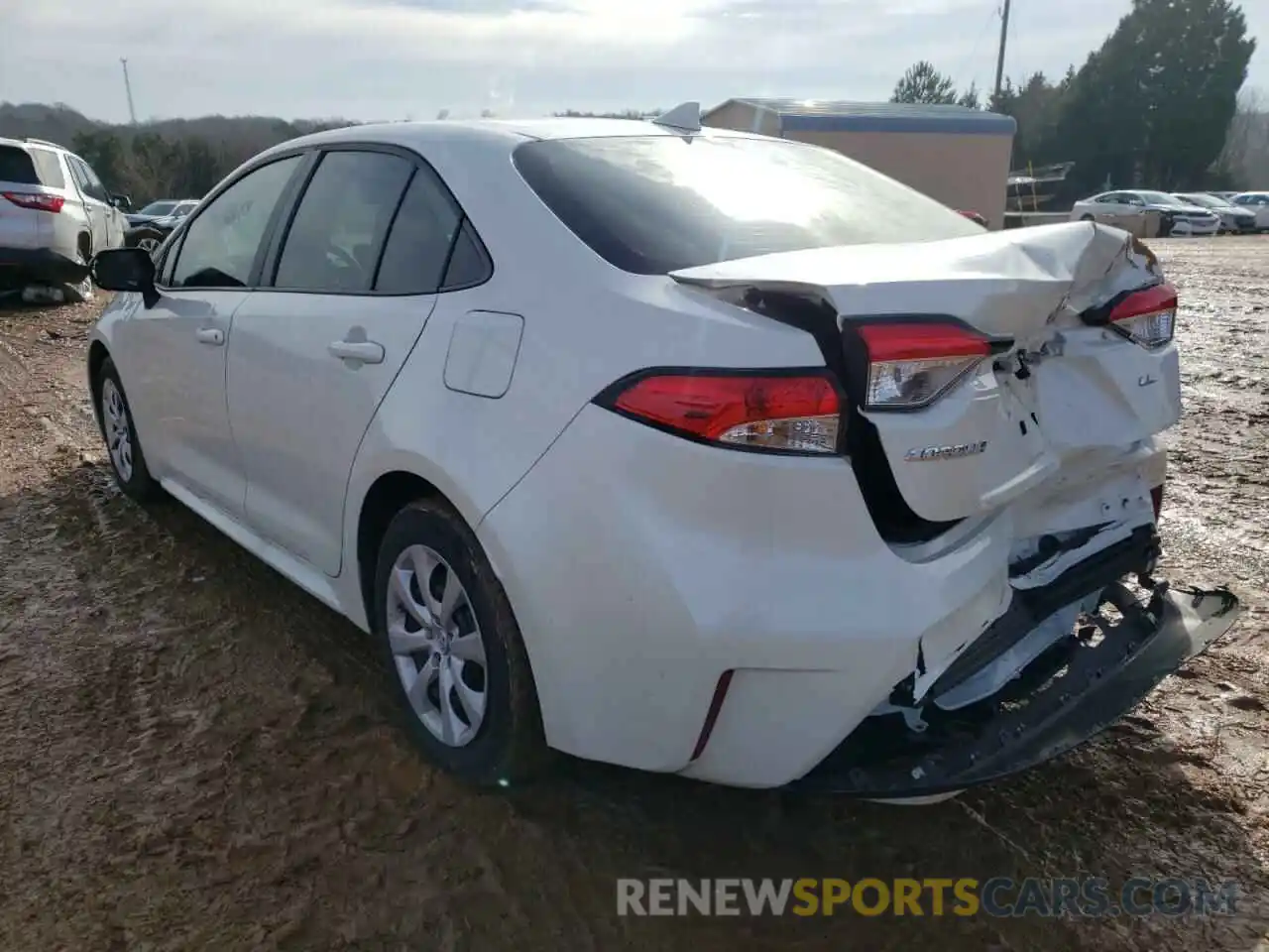 3 Photograph of a damaged car 5YFEPRAE4LP120524 TOYOTA COROLLA 2020