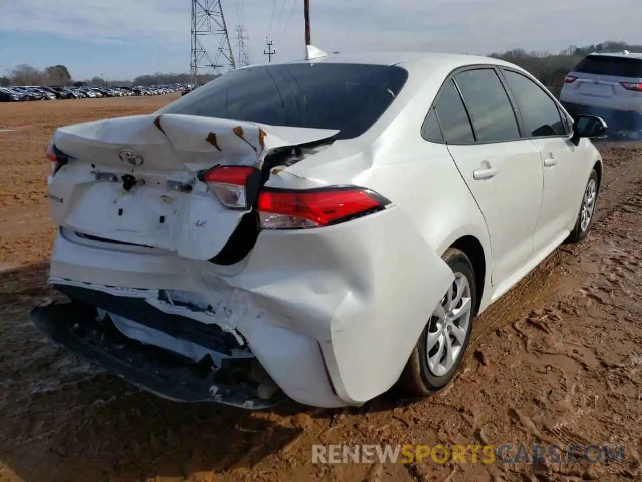 4 Photograph of a damaged car 5YFEPRAE4LP120524 TOYOTA COROLLA 2020