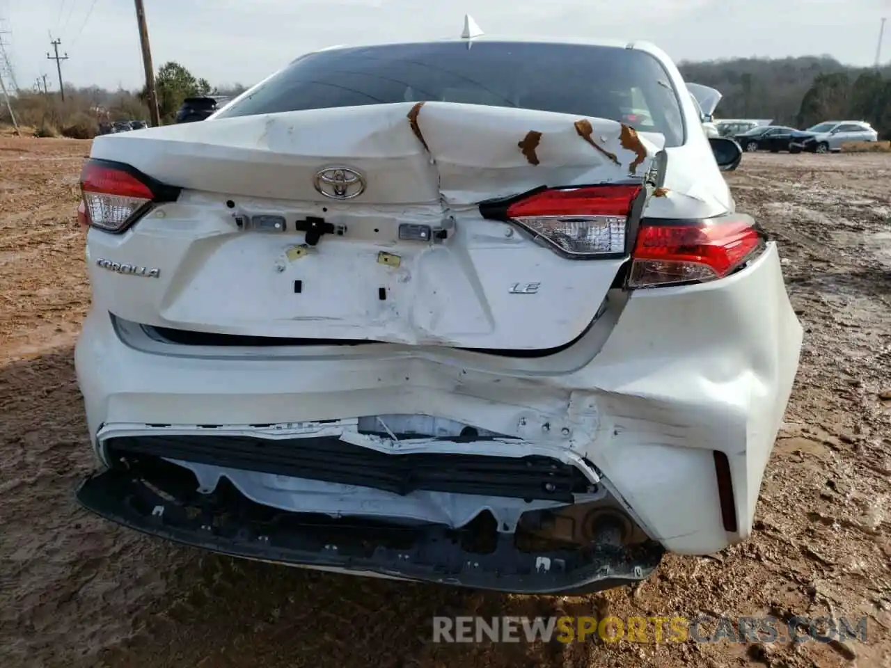 9 Photograph of a damaged car 5YFEPRAE4LP120524 TOYOTA COROLLA 2020