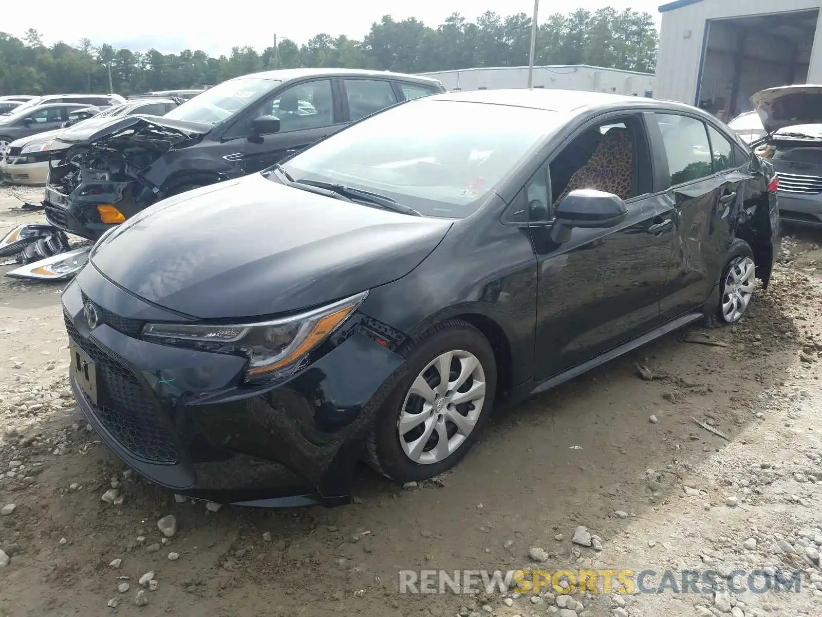 2 Photograph of a damaged car 5YFEPRAE4LP121303 TOYOTA COROLLA 2020